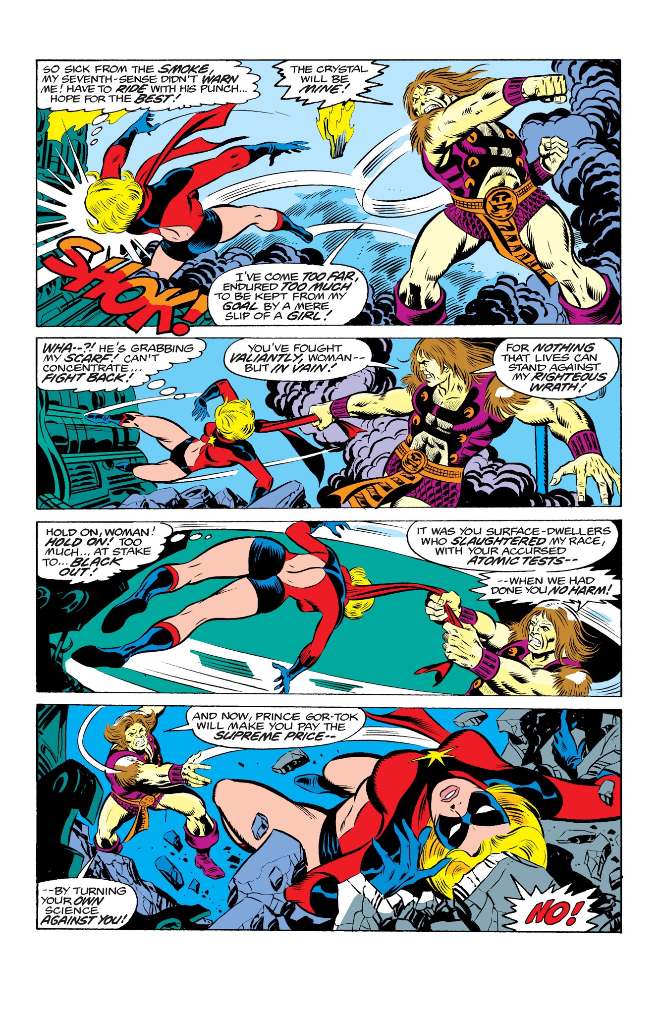 Read online Marvel Masterworks: Ms. Marvel comic -  Issue # TPB 1 - 112