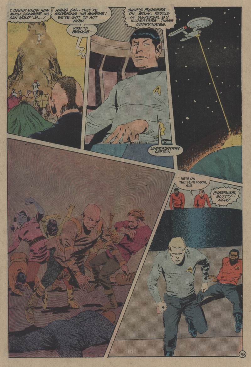 Read online Star Trek (1984) comic -  Issue #56 - 19