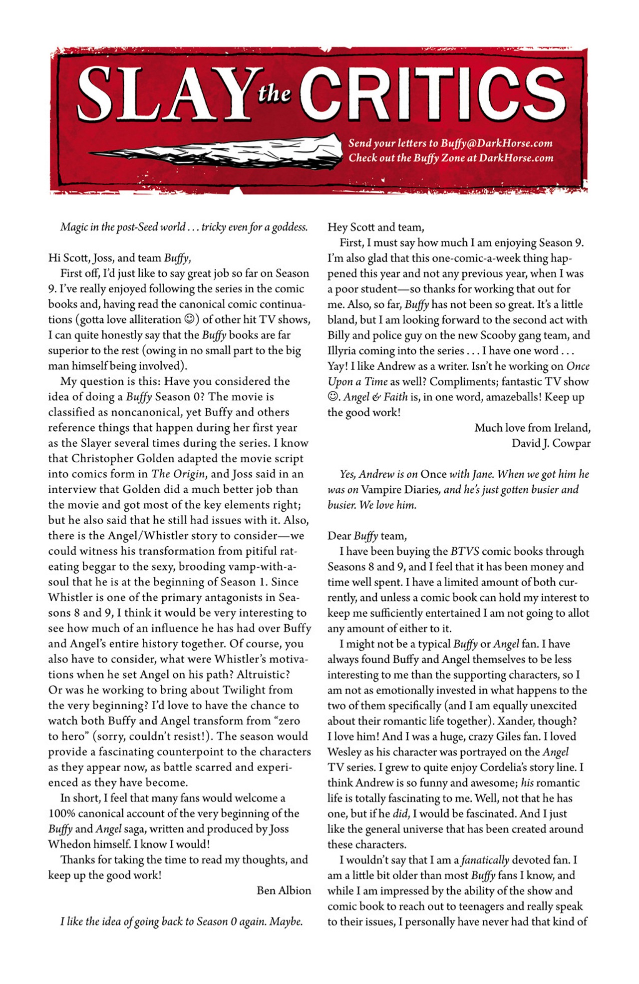 Read online Buffy the Vampire Slayer Season Nine comic -  Issue #18 - 25