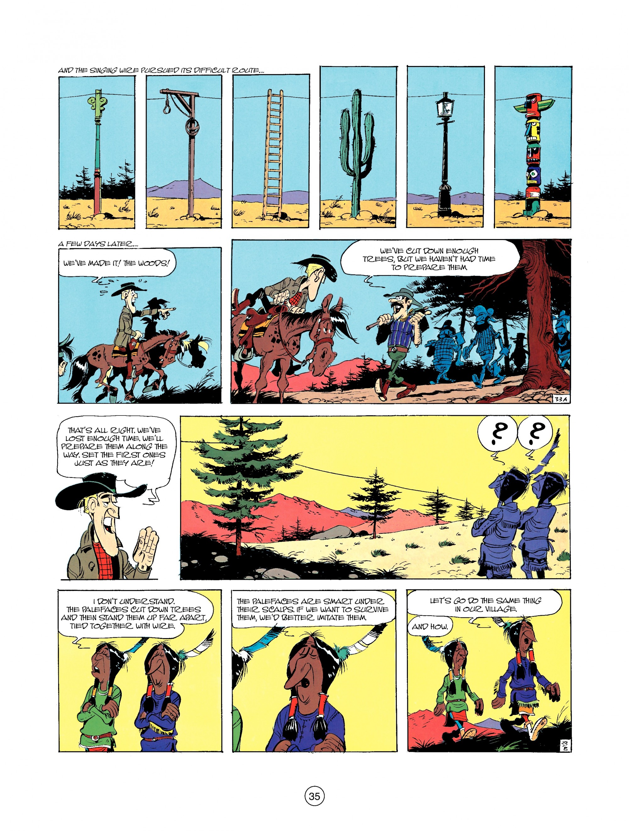 Read online A Lucky Luke Adventure comic -  Issue #35 - 35