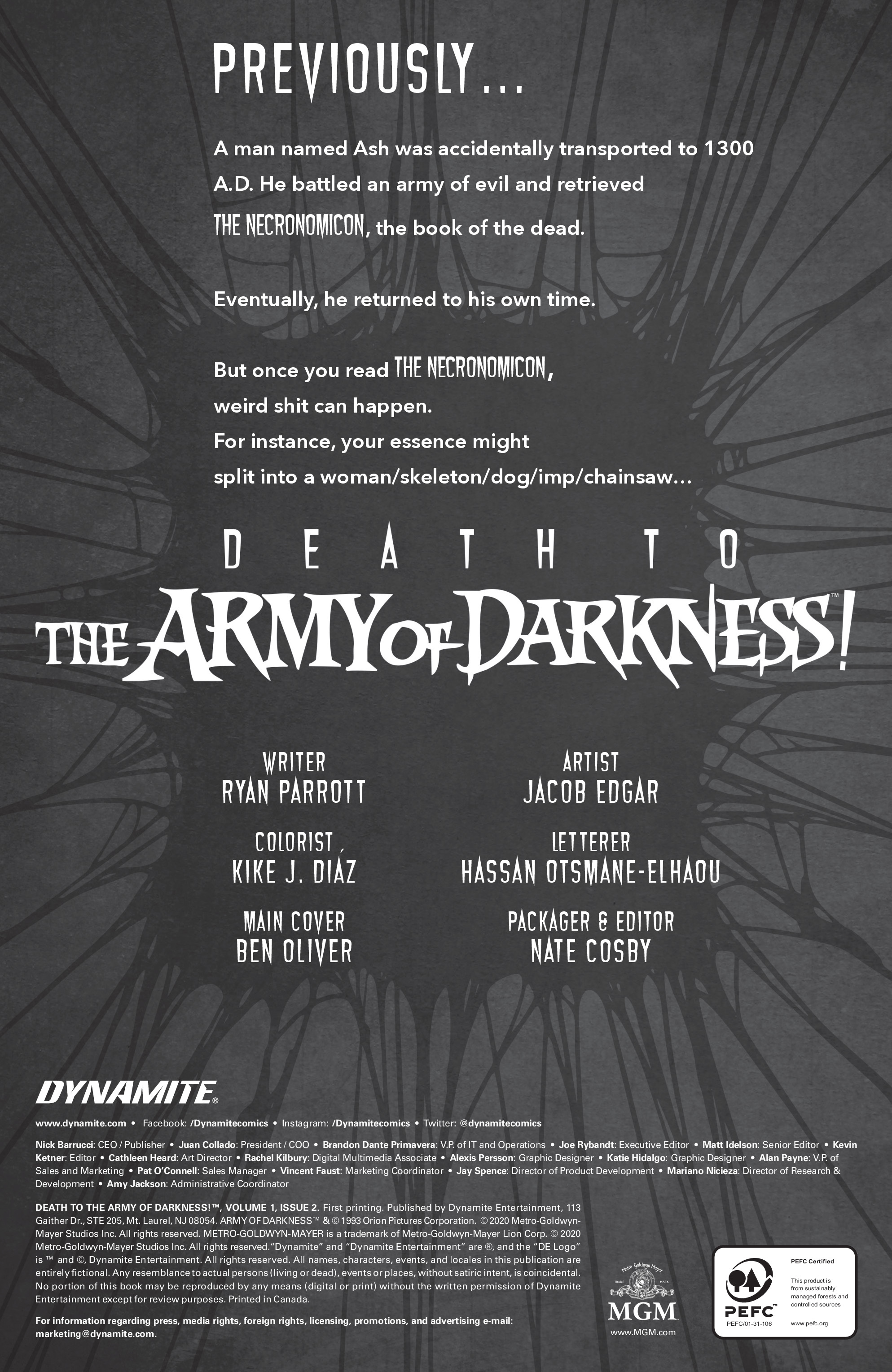 Read online Death To The Army of Darkness comic -  Issue #2 - 5