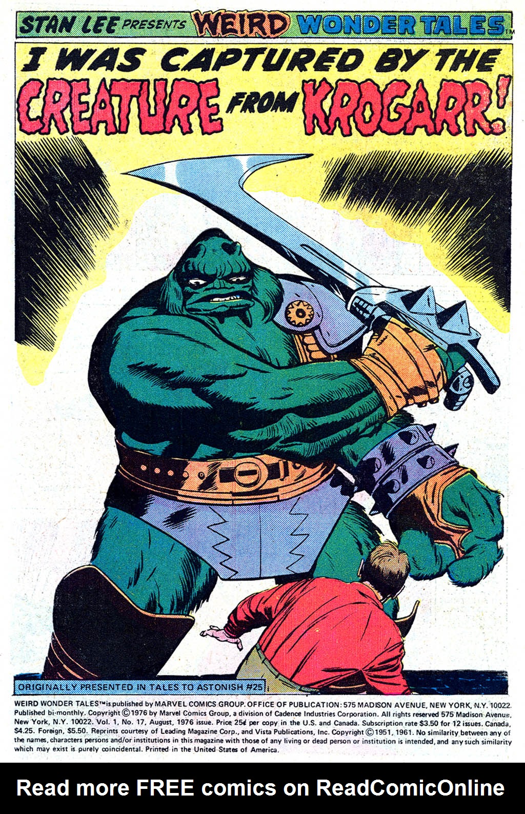 Weird Wonder Tales 17 Read All Comics Online For Free