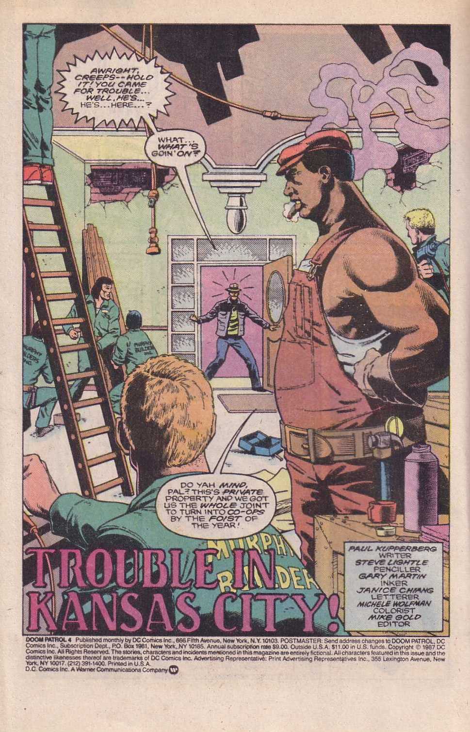 Read online Doom Patrol (1987) comic -  Issue #4 - 3
