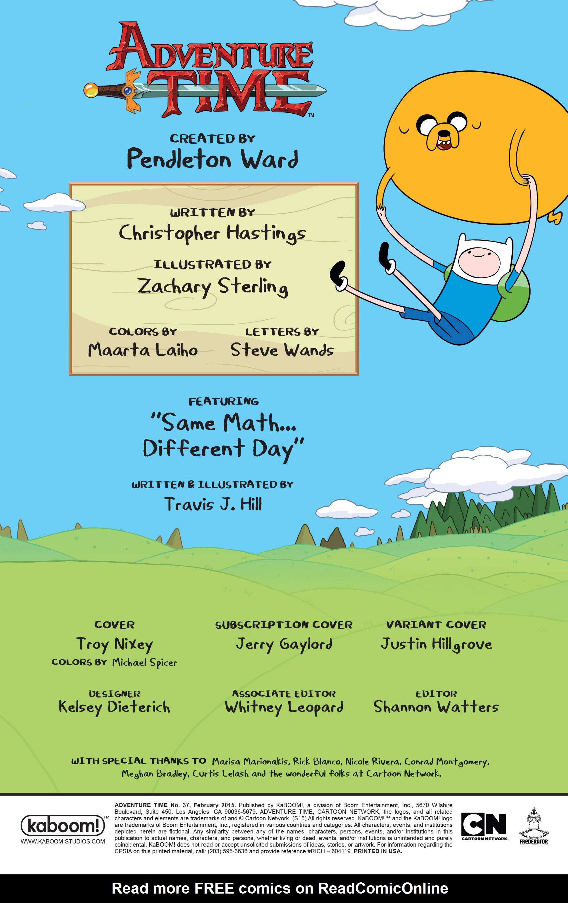 Read online Adventure Time comic -  Issue #37 - 2