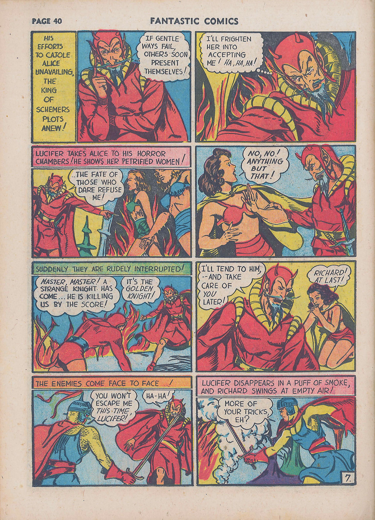 Read online Fantastic Comics comic -  Issue #16 - 41