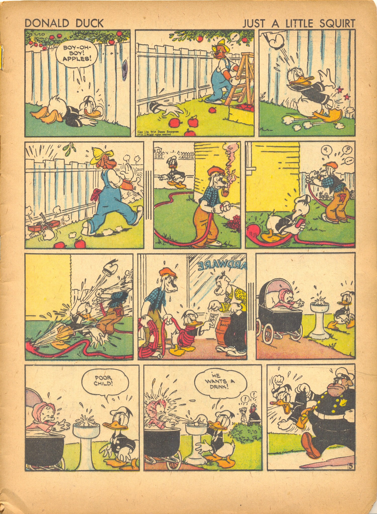 Read online Walt Disney's Comics and Stories comic -  Issue #7 - 7