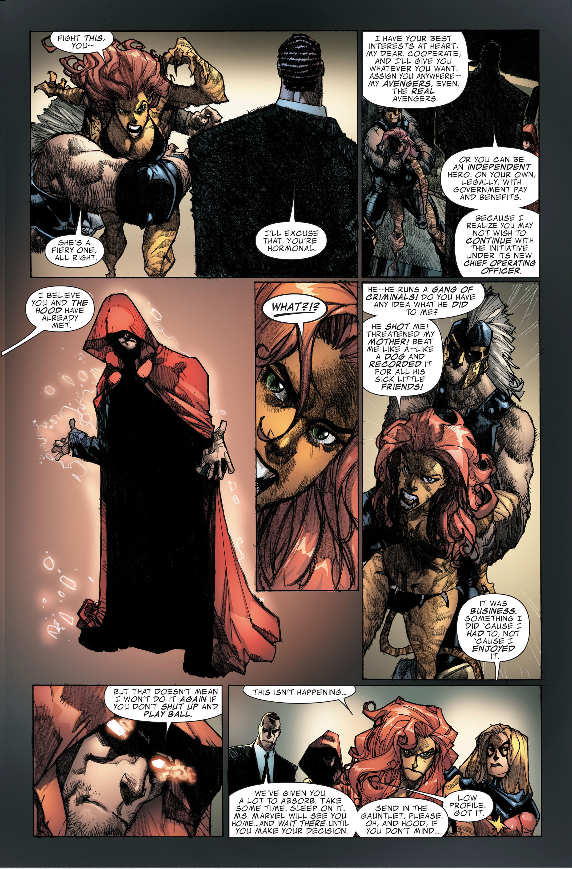 Read online Avengers: The Initiative comic -  Issue #25 - 12