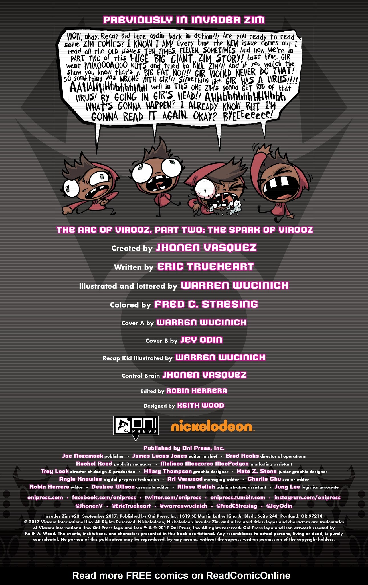 Read online Invader Zim comic -  Issue #23 - 2