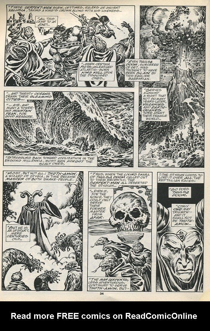 The Savage Sword Of Conan issue 192 - Page 36