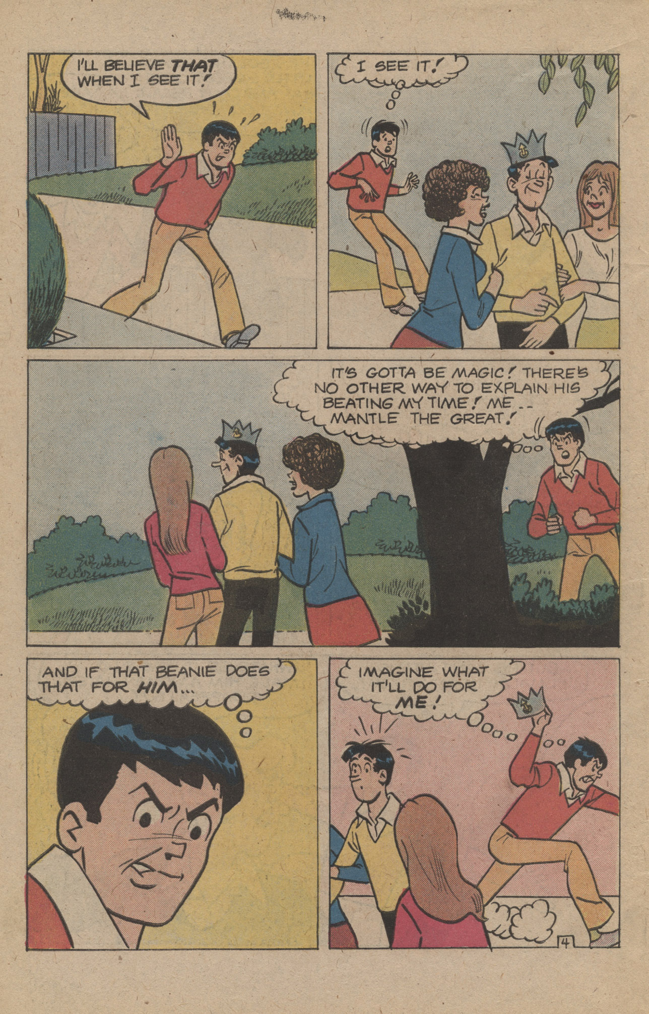 Read online Reggie and Me (1966) comic -  Issue #111 - 6