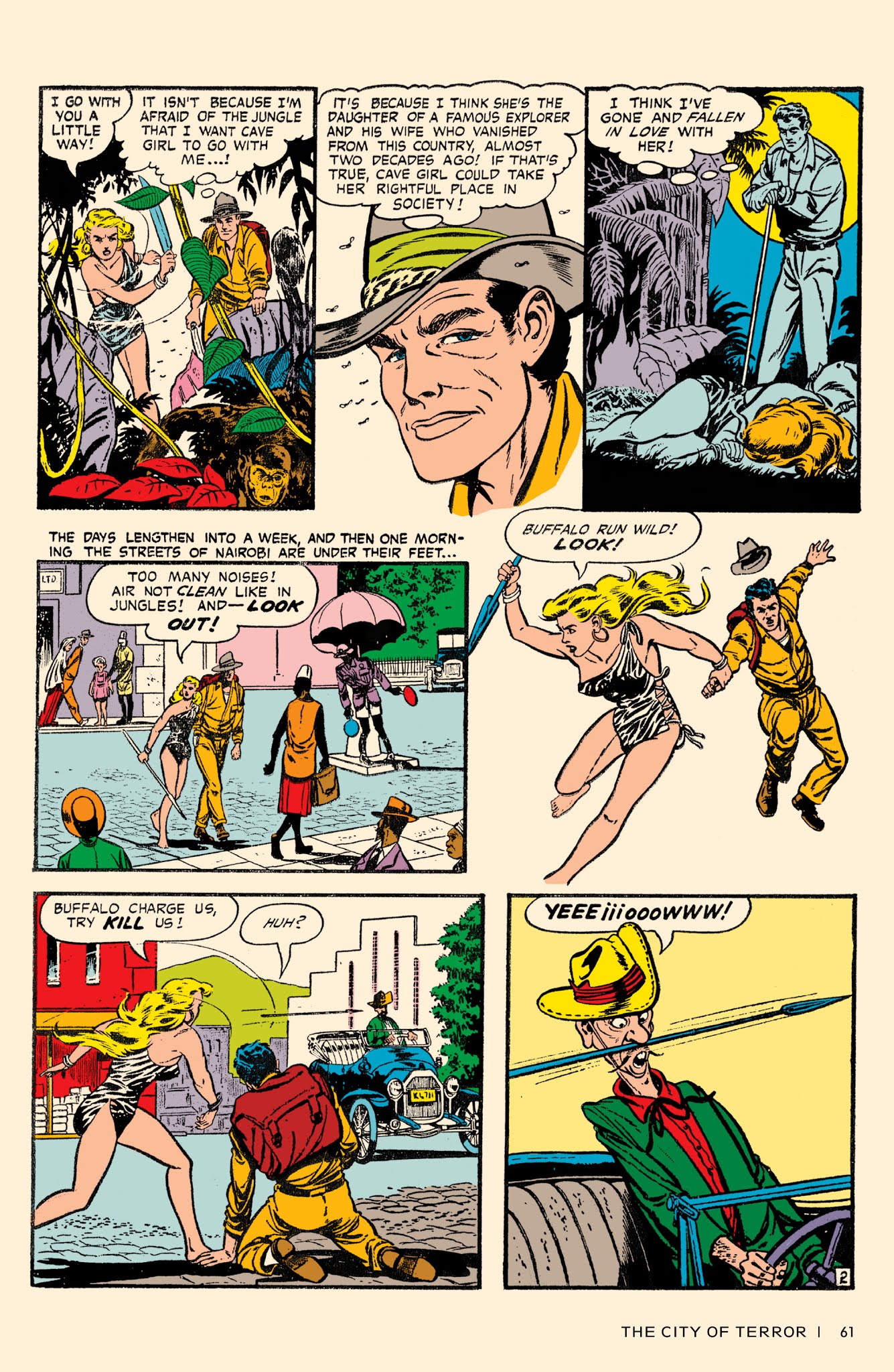Read online Bob Powell's Complete Cave Girl comic -  Issue # TPB (Part 1) - 62