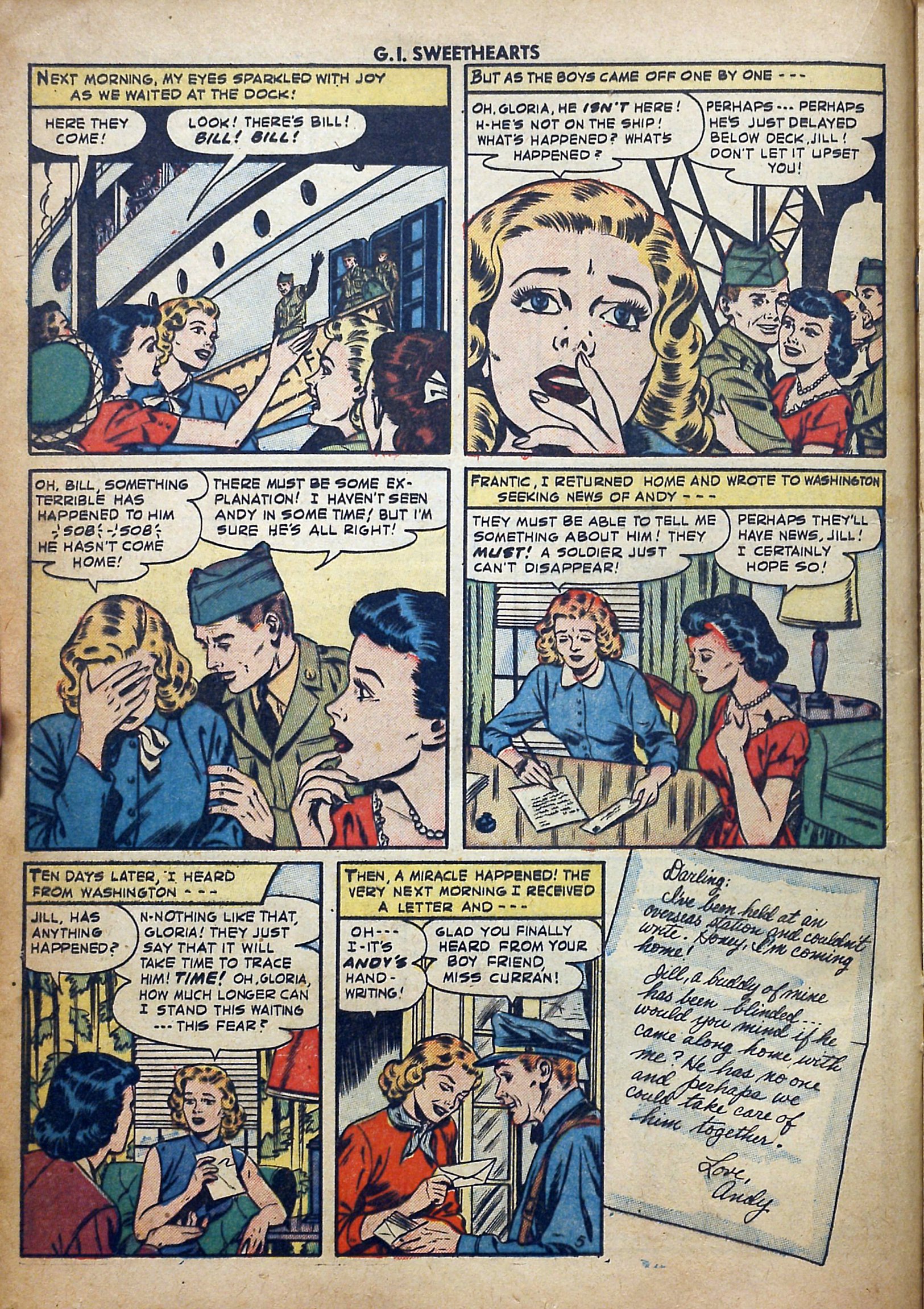 Read online G.I. Sweethearts comic -  Issue #39 - 16