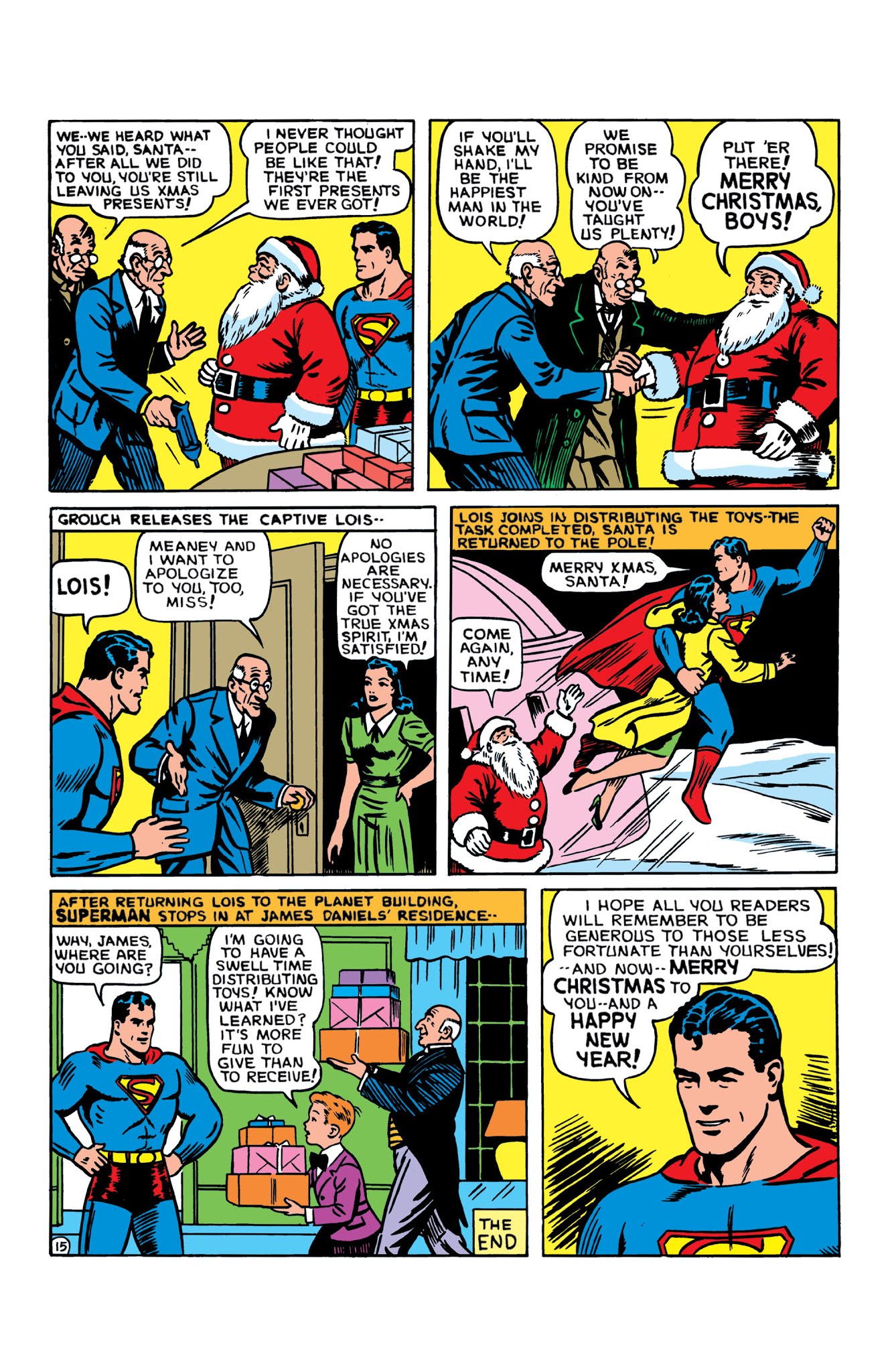 Read online Superman's Christmas Adventure comic -  Issue # Full - 16