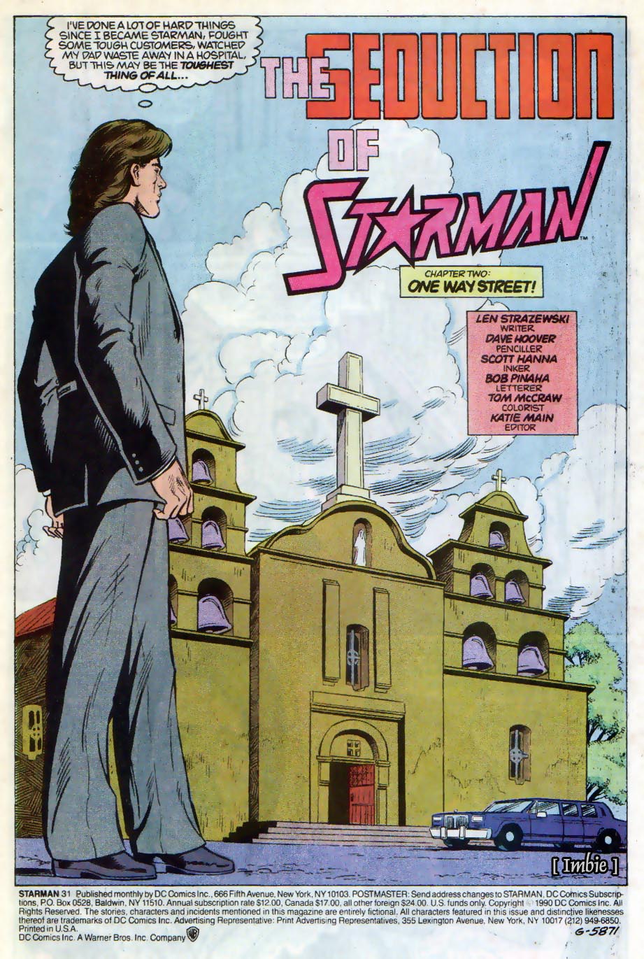 Read online Starman (1988) comic -  Issue #31 - 2