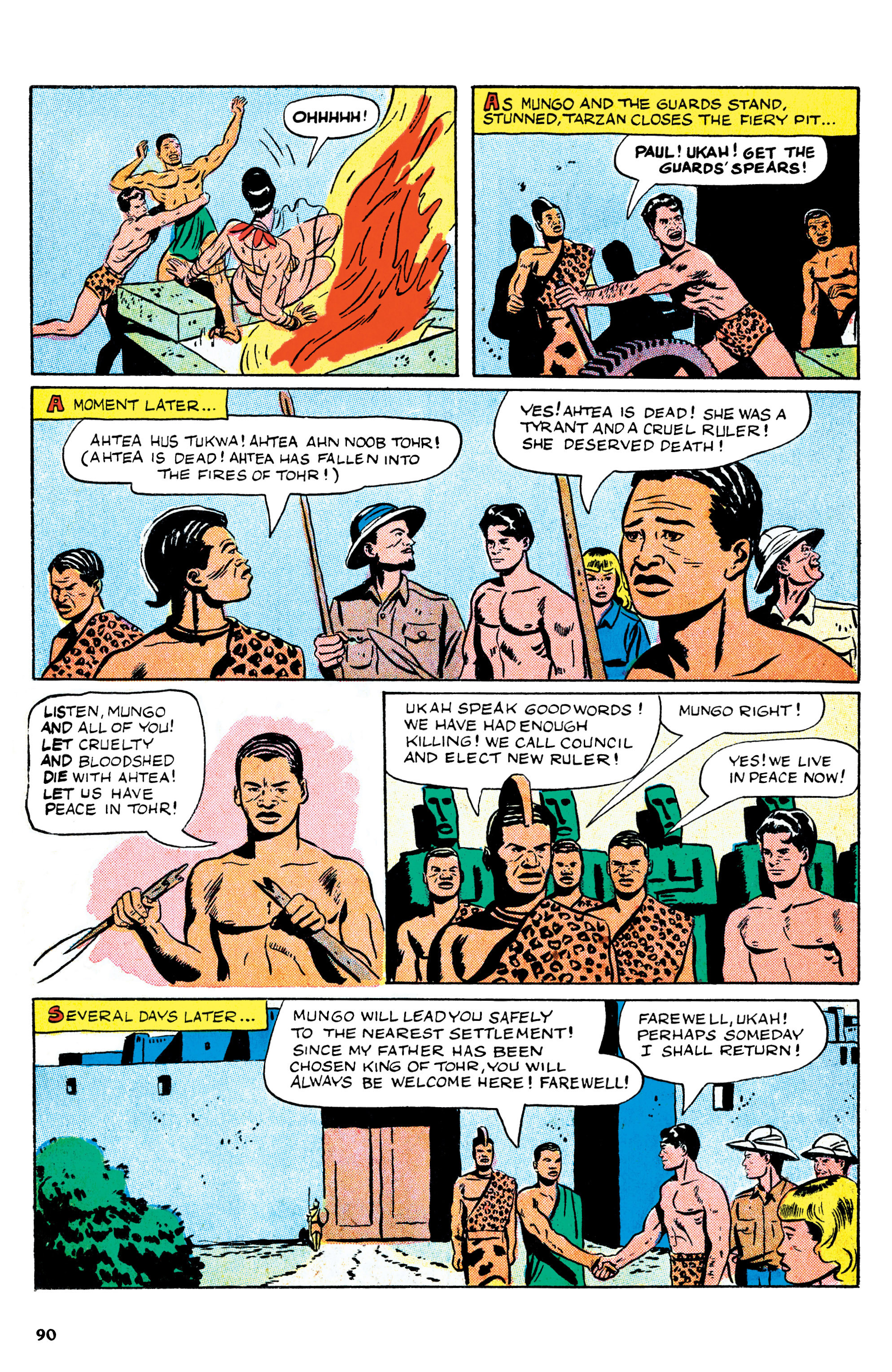 Read online Edgar Rice Burroughs Tarzan: The Jesse Marsh Years Omnibus comic -  Issue # TPB (Part 1) - 91