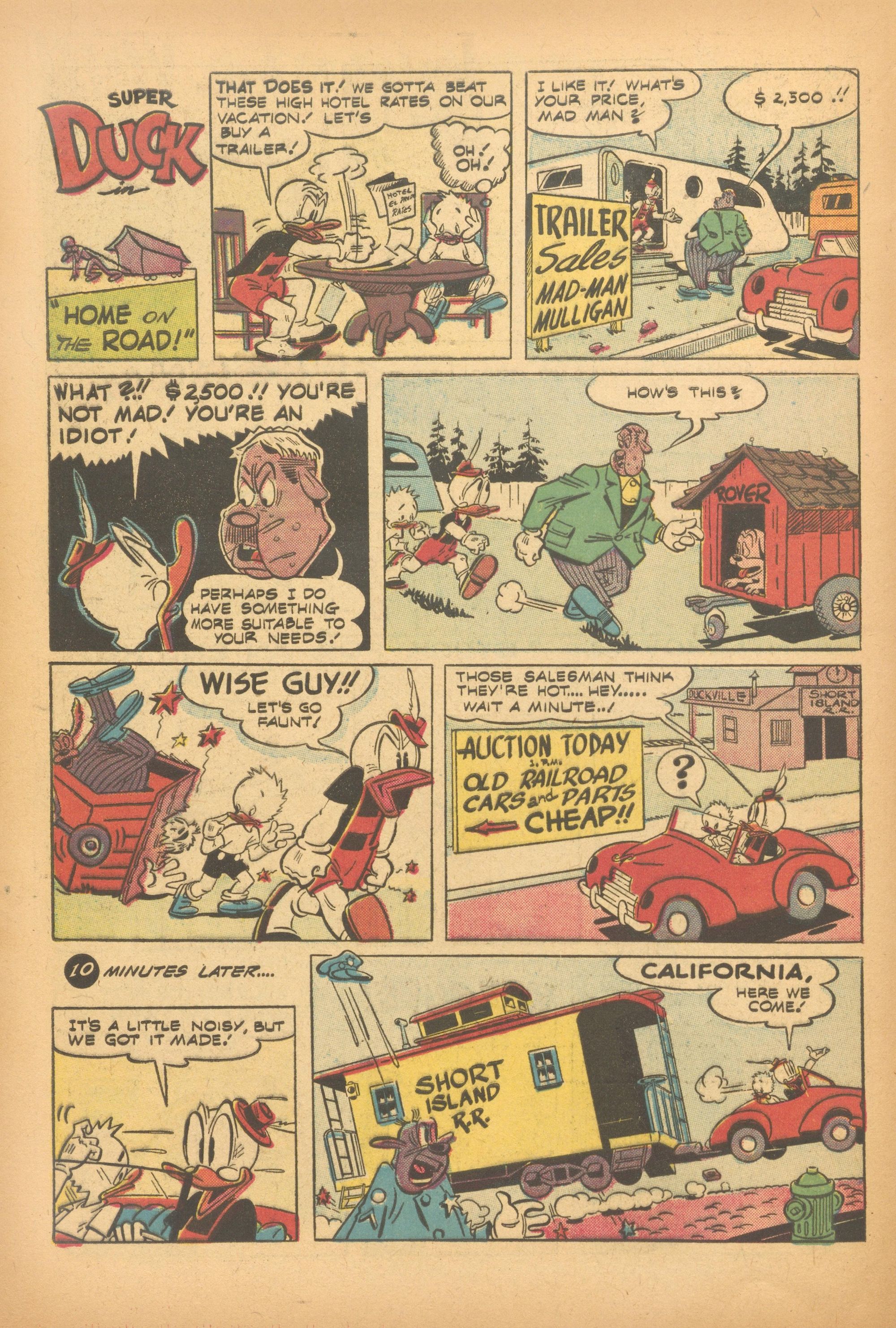 Read online Super Duck Comics comic -  Issue #61 - 34