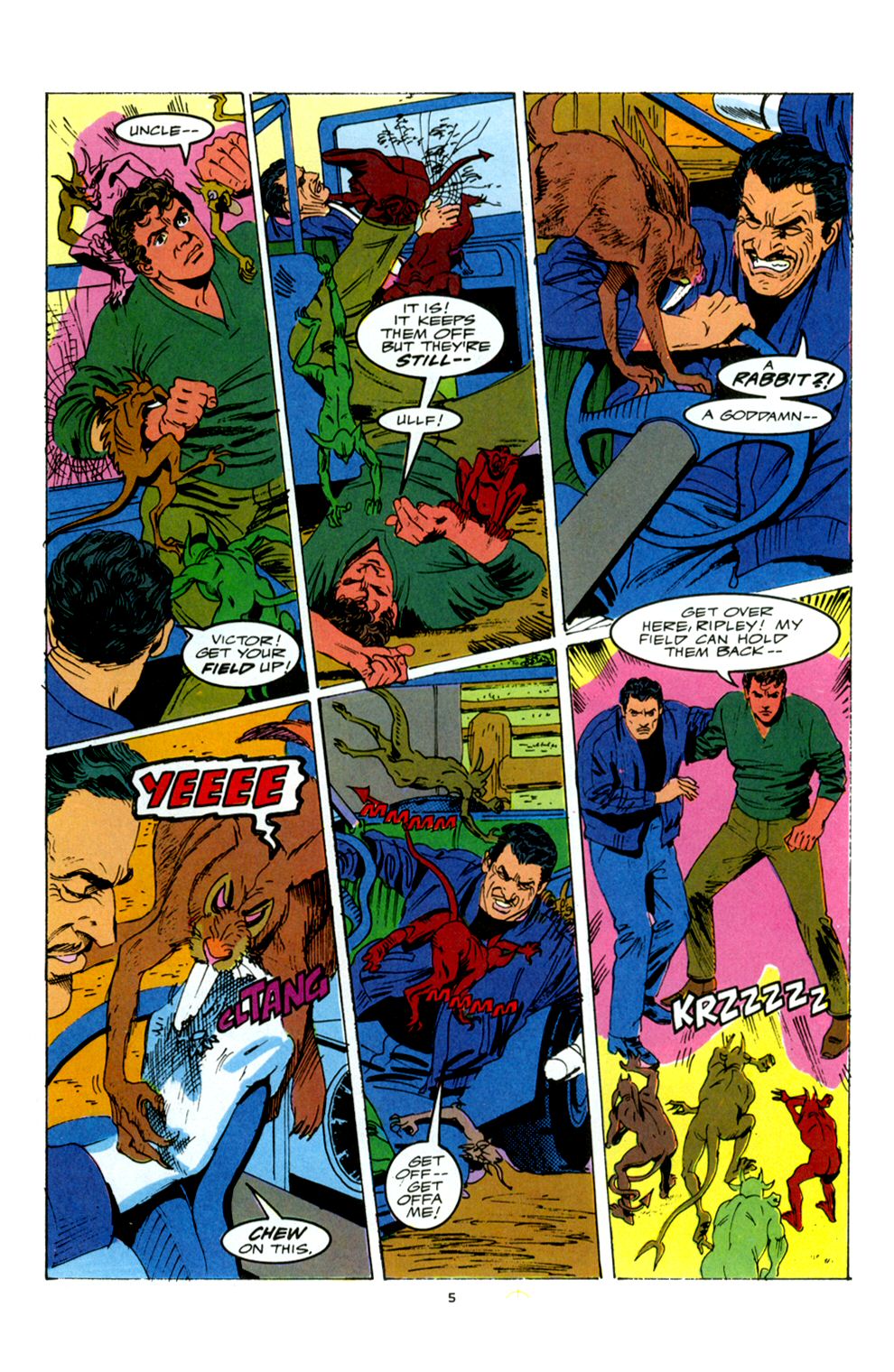 Read online Powerline comic -  Issue #6 - 7