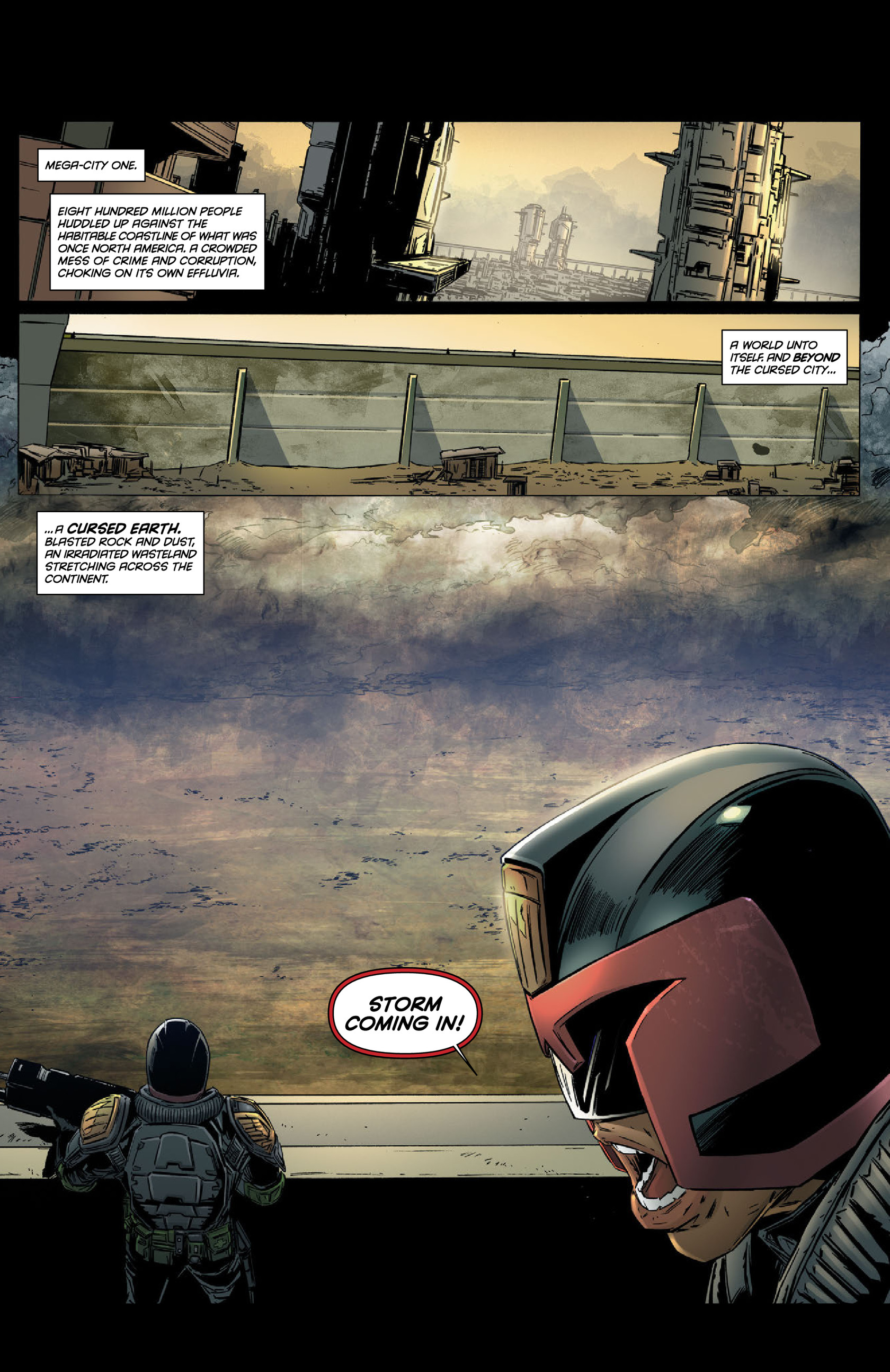 Read online Dredd: Dust comic -  Issue #1 - 3