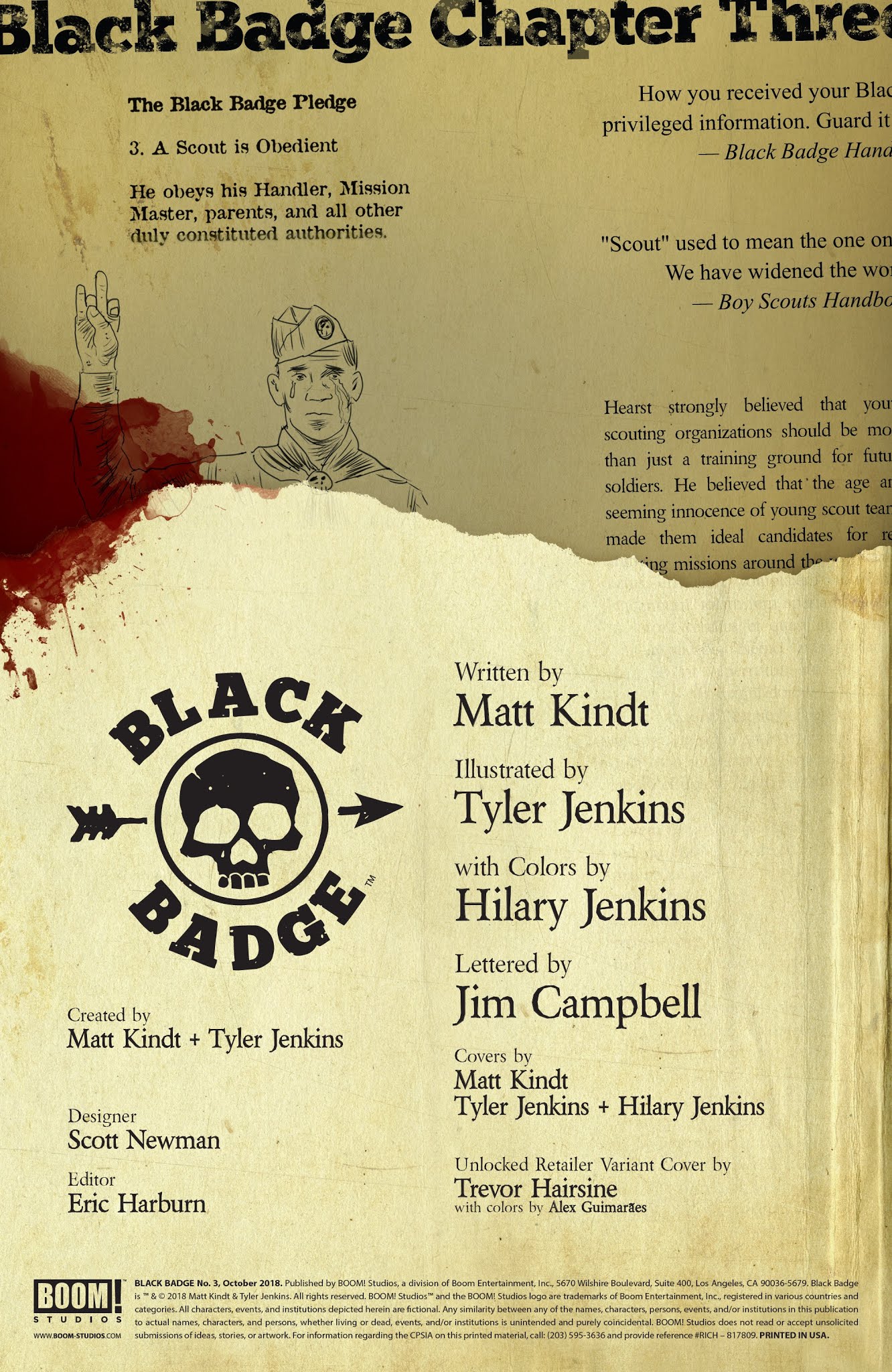Read online Black Badge comic -  Issue #3 - 2