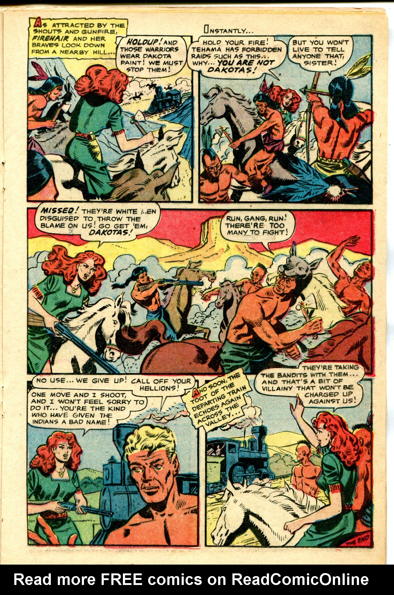 Read online Firehair (1951) comic -  Issue #10 - 17