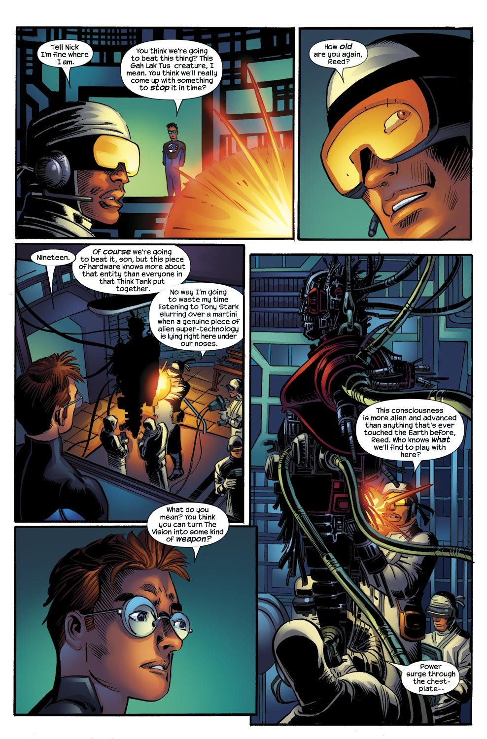 Read online Ultimate Vision comic -  Issue #0 - 4