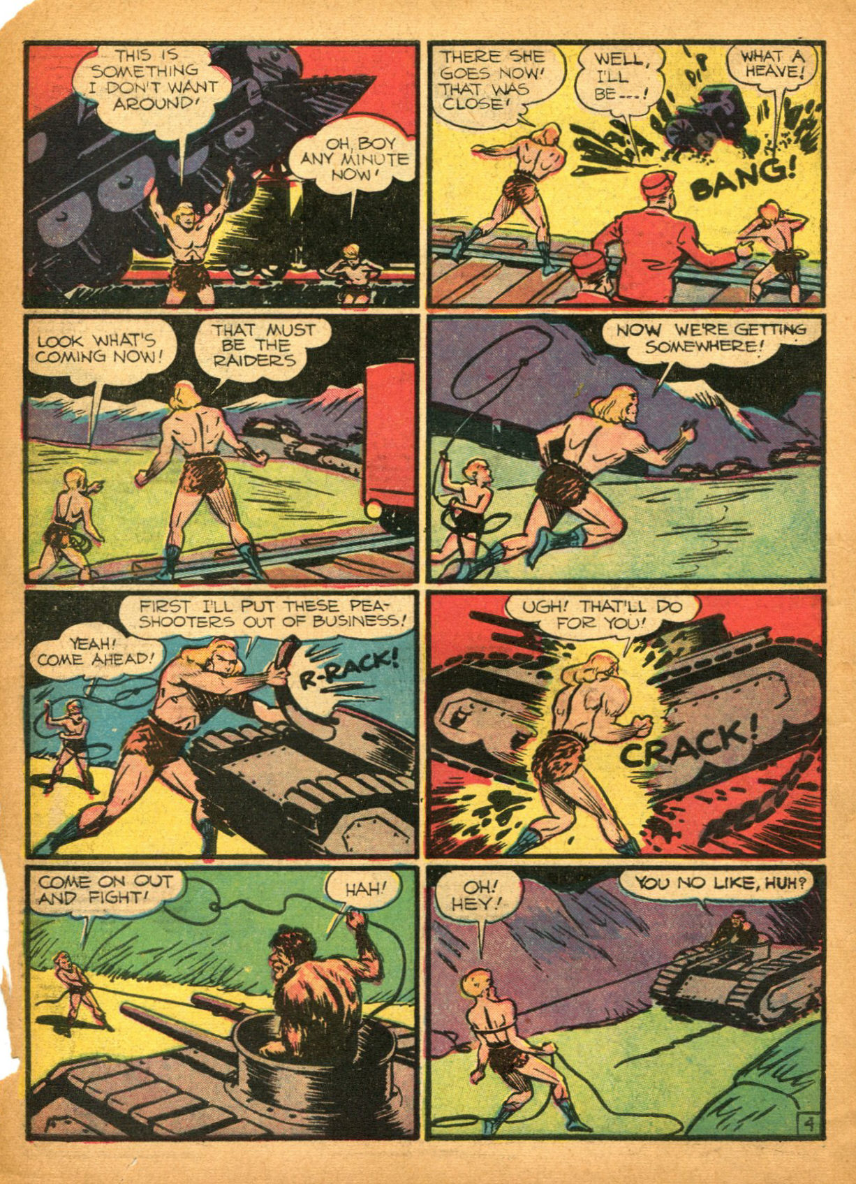 Read online Samson (1940) comic -  Issue #2 - 6