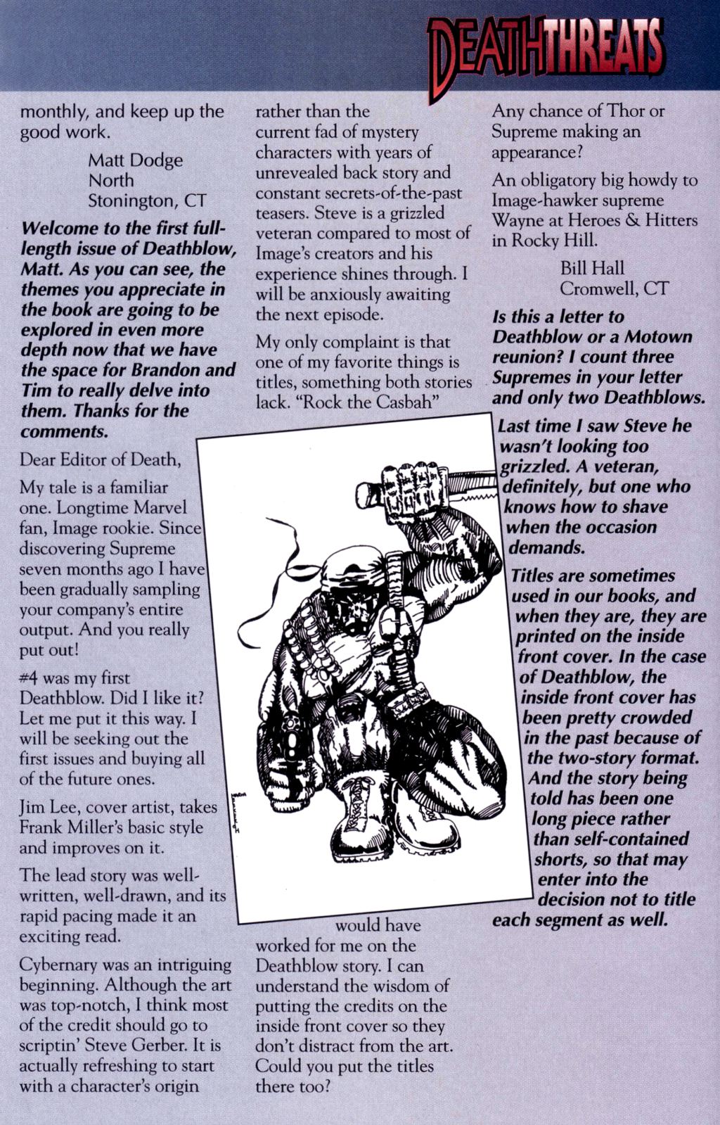 Read online Deathblow comic -  Issue #5 - 28