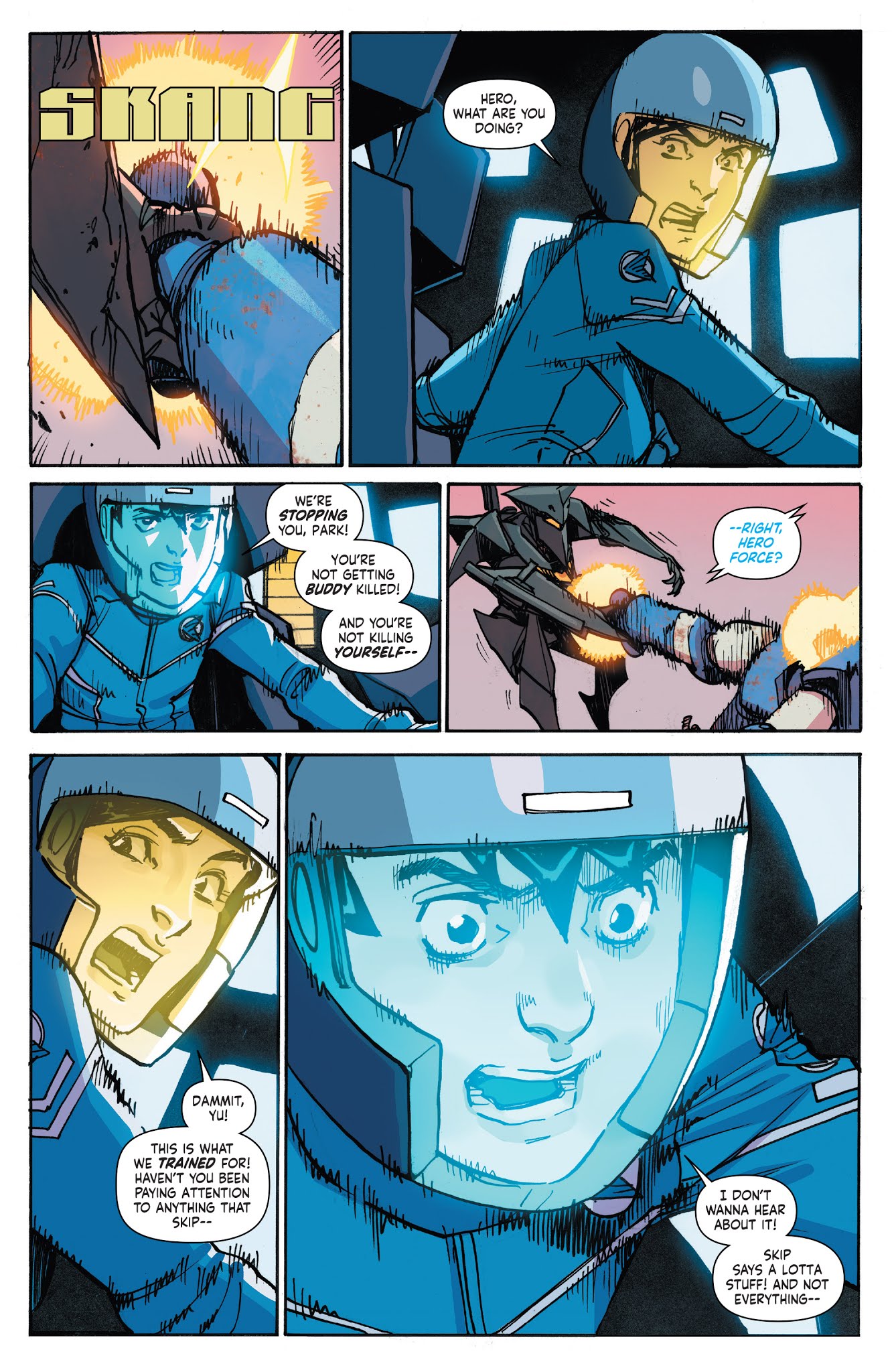 Read online Mech Cadet Yu comic -  Issue #11 - 8