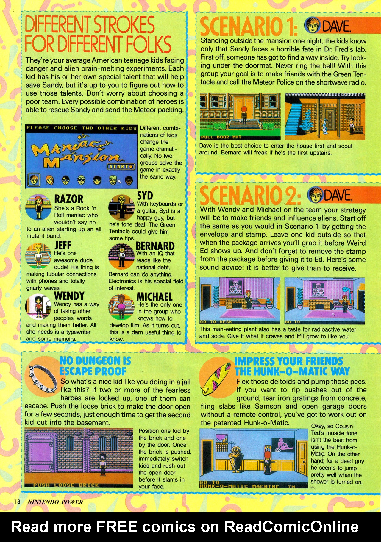 Read online Nintendo Power comic -  Issue #16 - 19