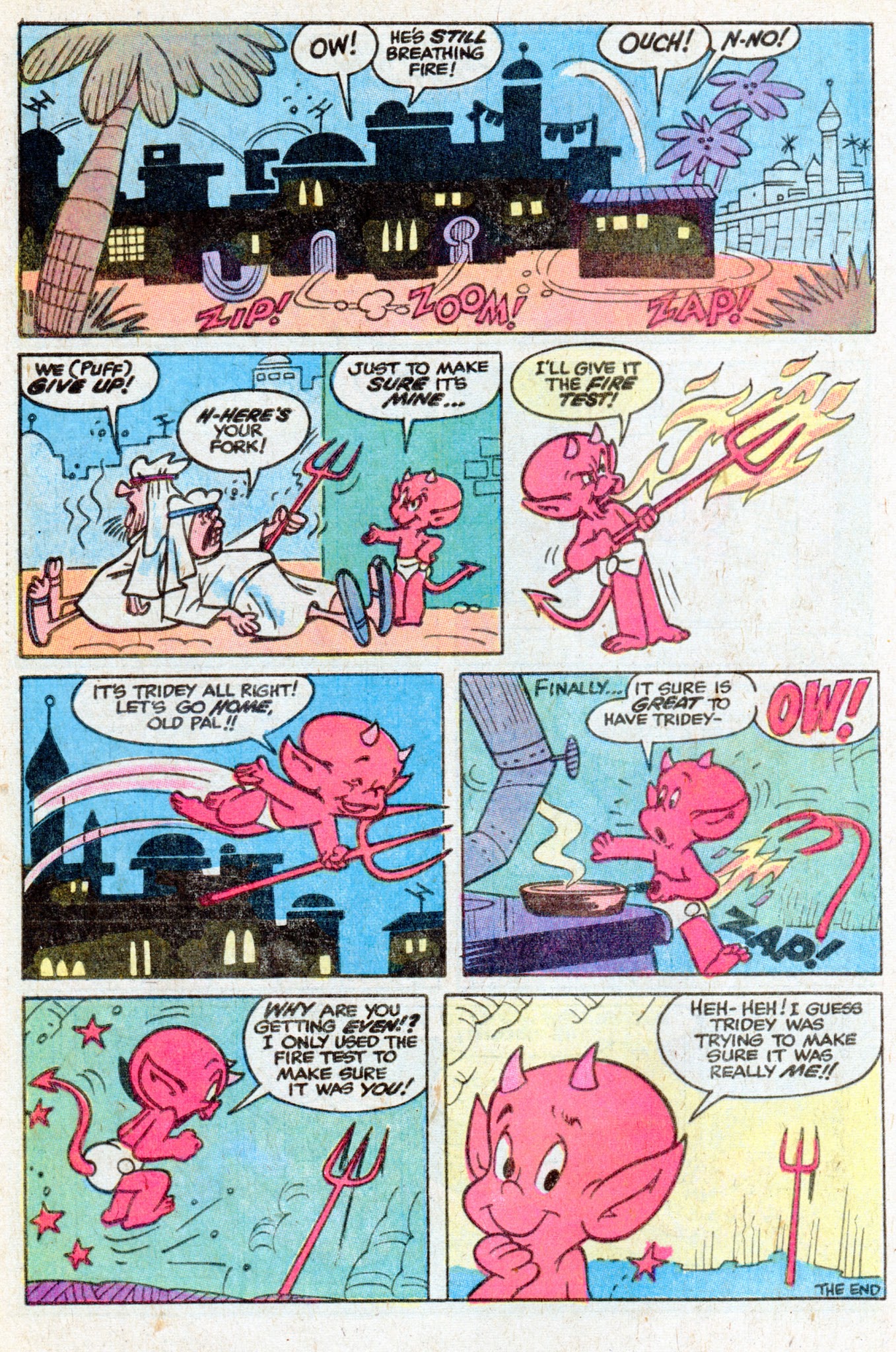 Read online Hot Stuff, the Little Devil comic -  Issue #144 - 32