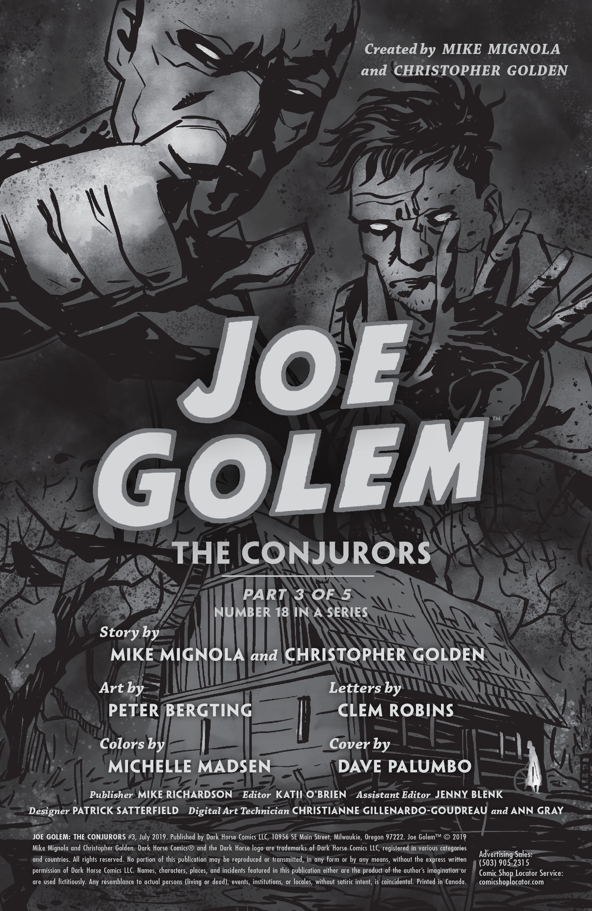 Read online Joe Golem: Occult Detective--The Conjurors comic -  Issue #3 - 2