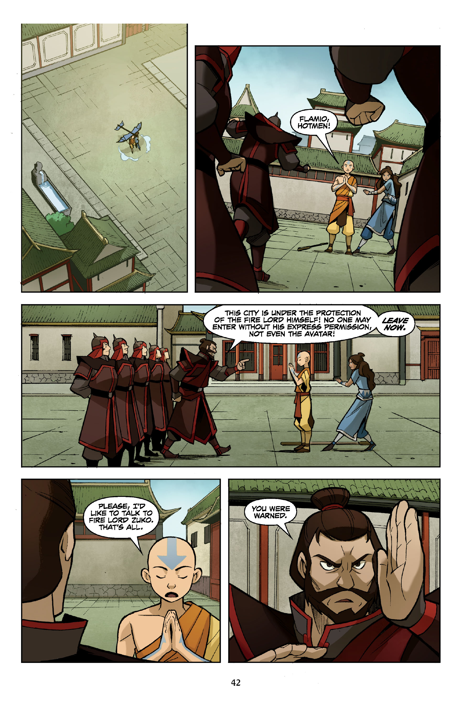 Read online Nickelodeon Avatar: The Last Airbender - The Promise comic -  Issue # _TPB Omnibus (Part 1) - 43