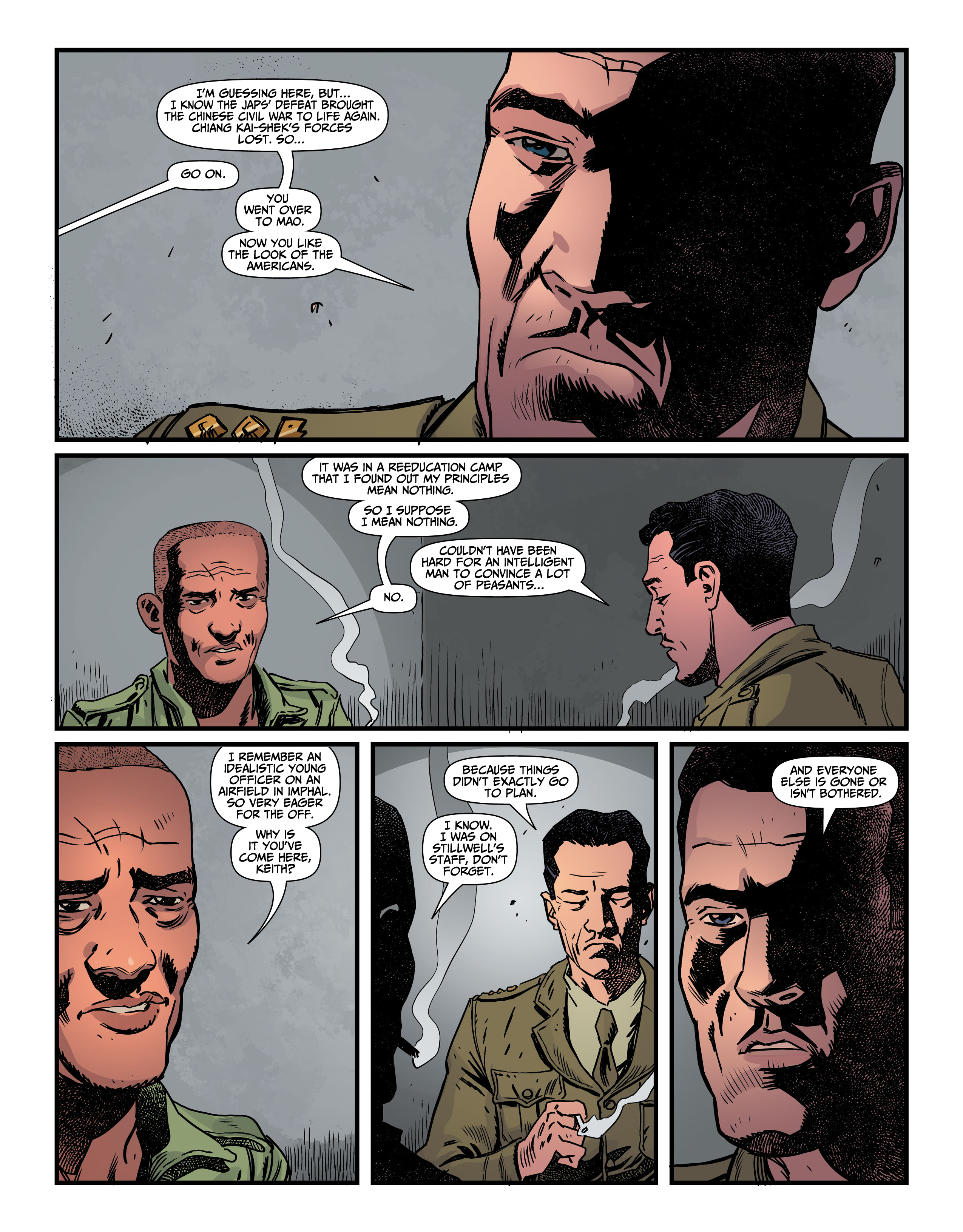 Read online Lion and the Eagle comic -  Issue #4 - 30