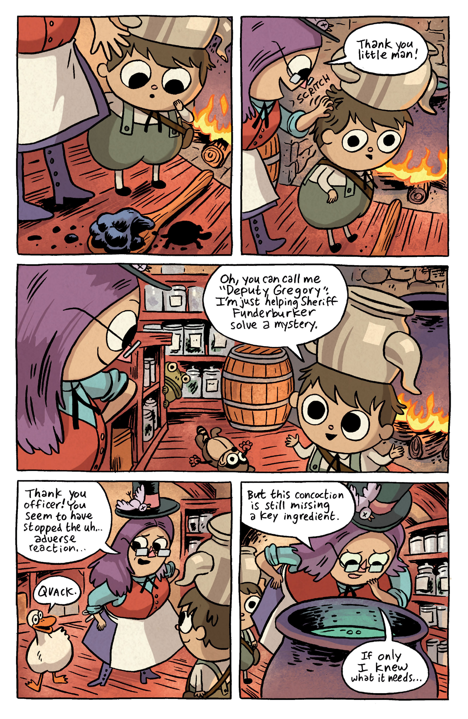 Read online Over the Garden Wall (2016) comic -  Issue #3 - 10