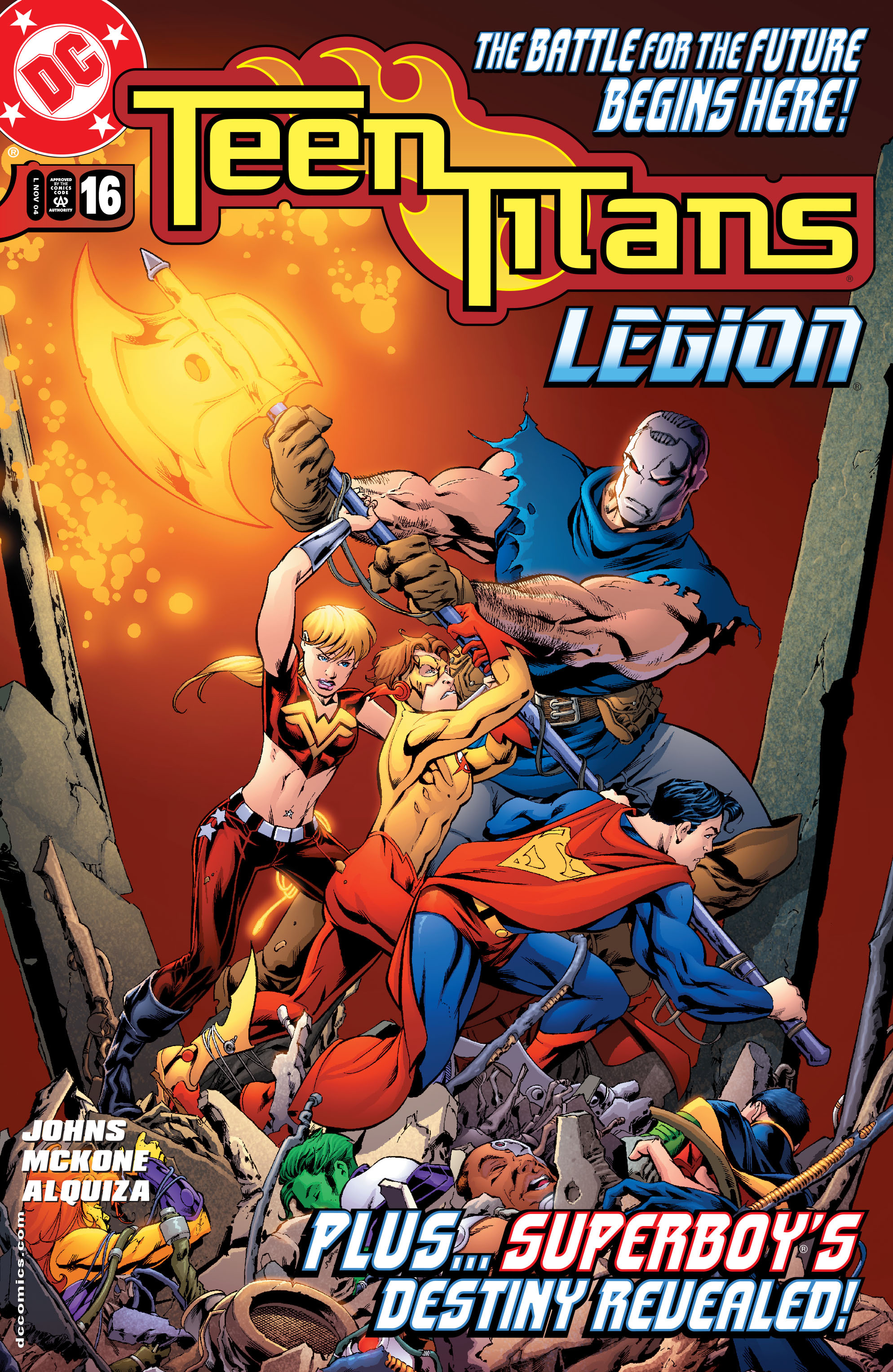 Read online Teen Titans (2003) comic -  Issue #16 - 1