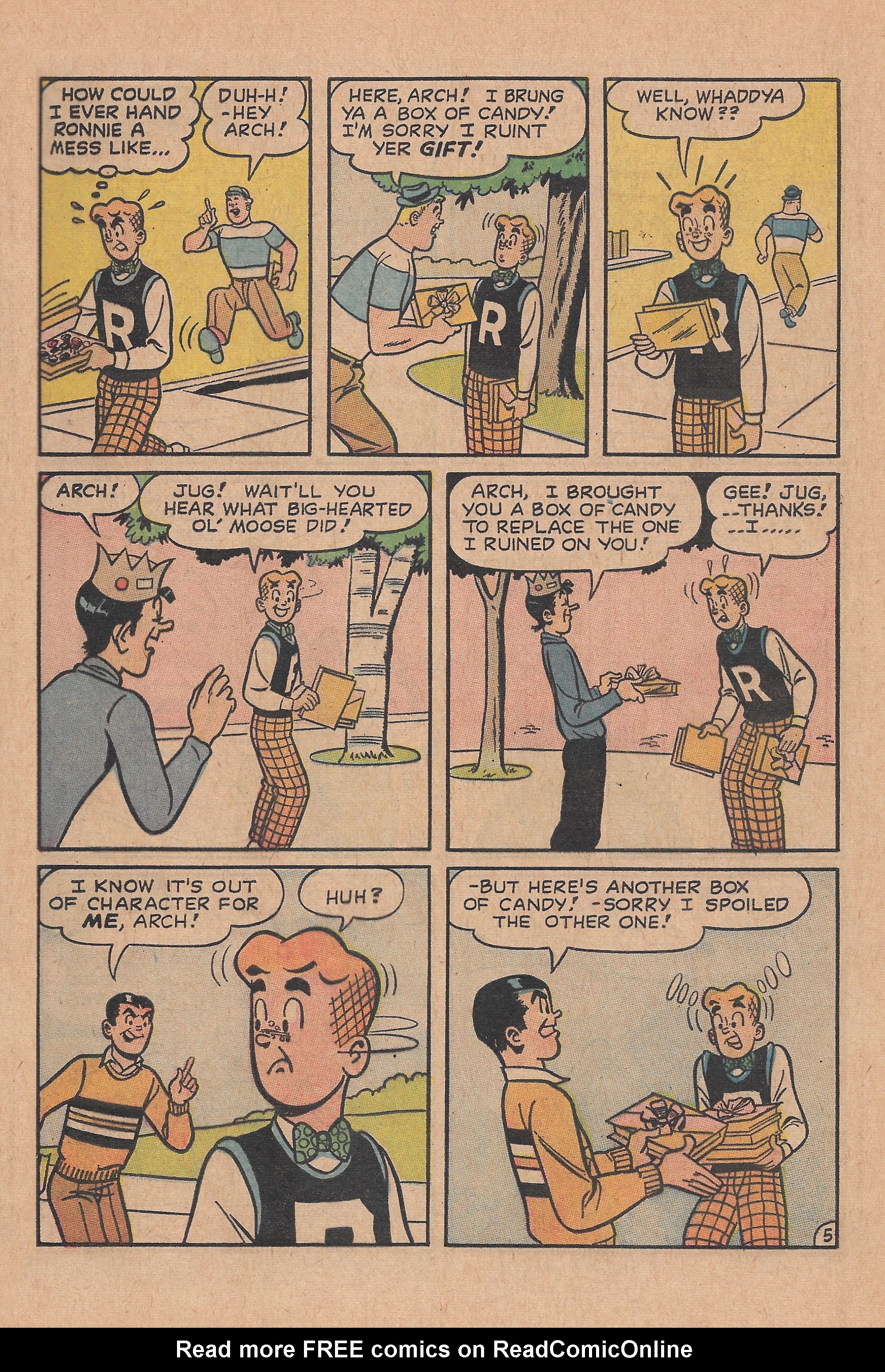 Read online Archie Giant Series Magazine comic -  Issue #151 - 23