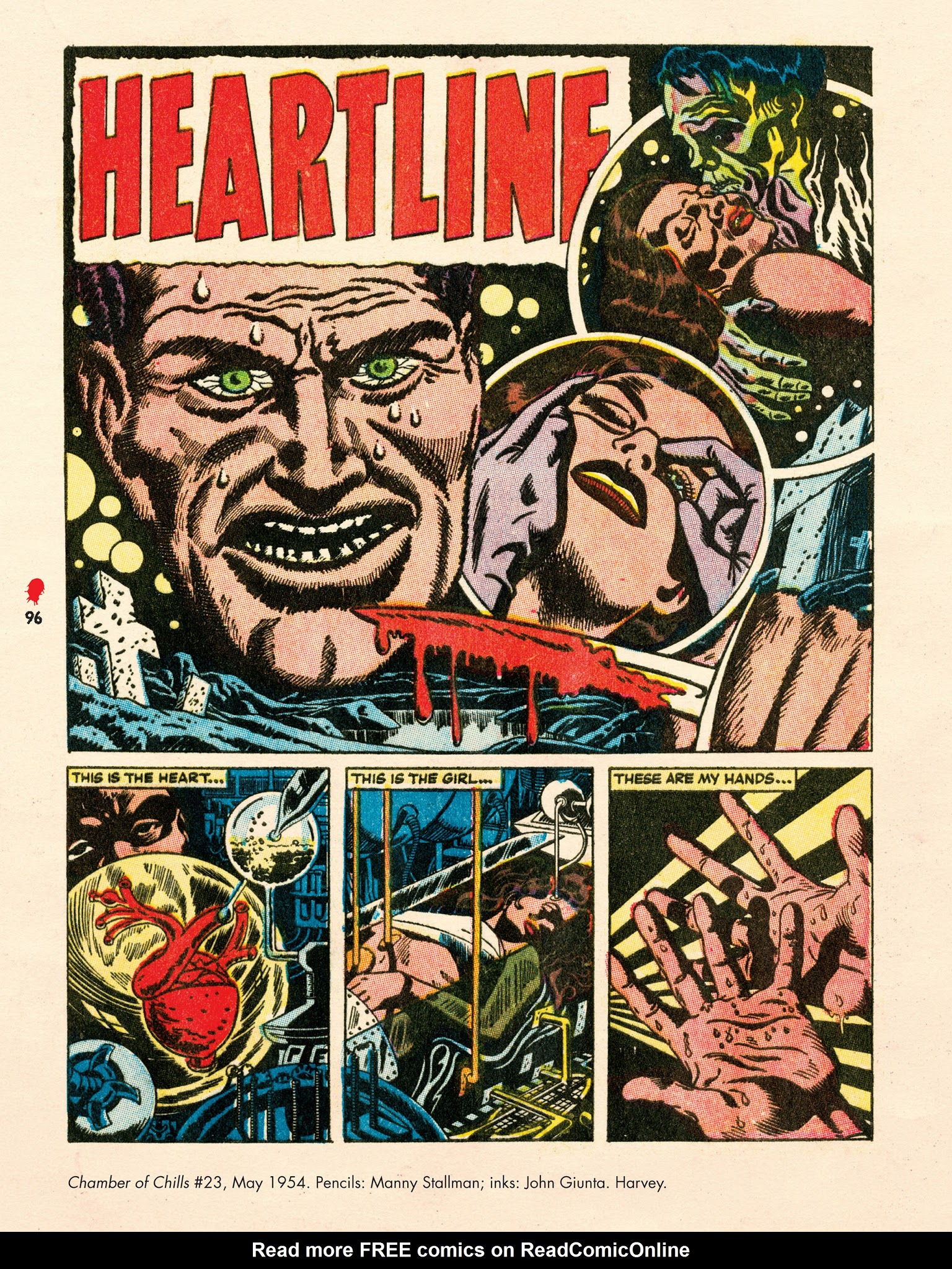 Read online Chilling Archives of Horror Comics comic -  Issue # TPB 5 - 96