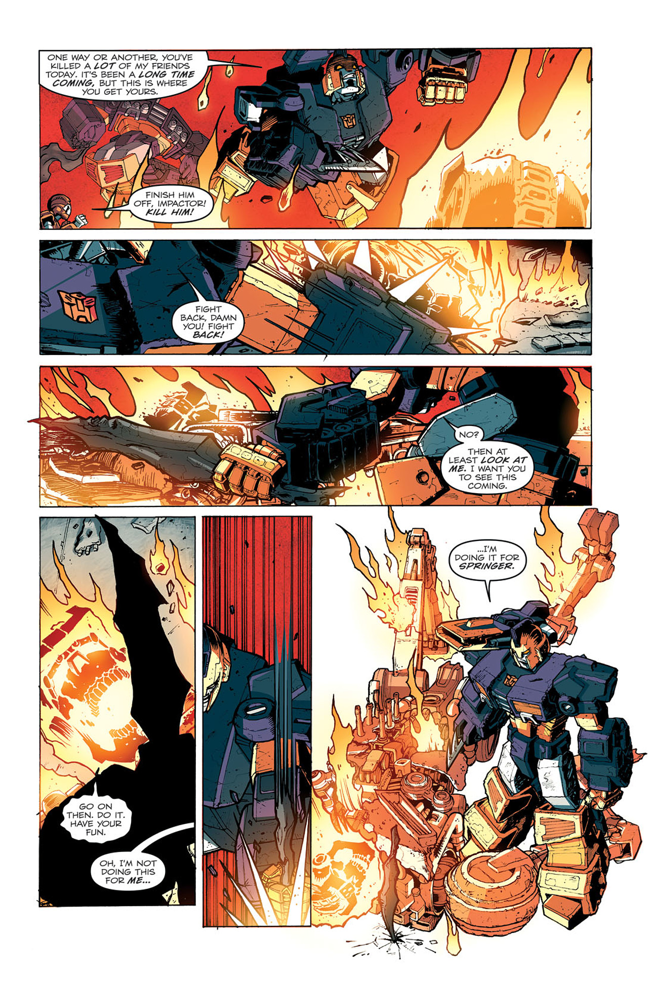 Read online Transformers: Last Stand of The Wreckers comic -  Issue #5 - 21