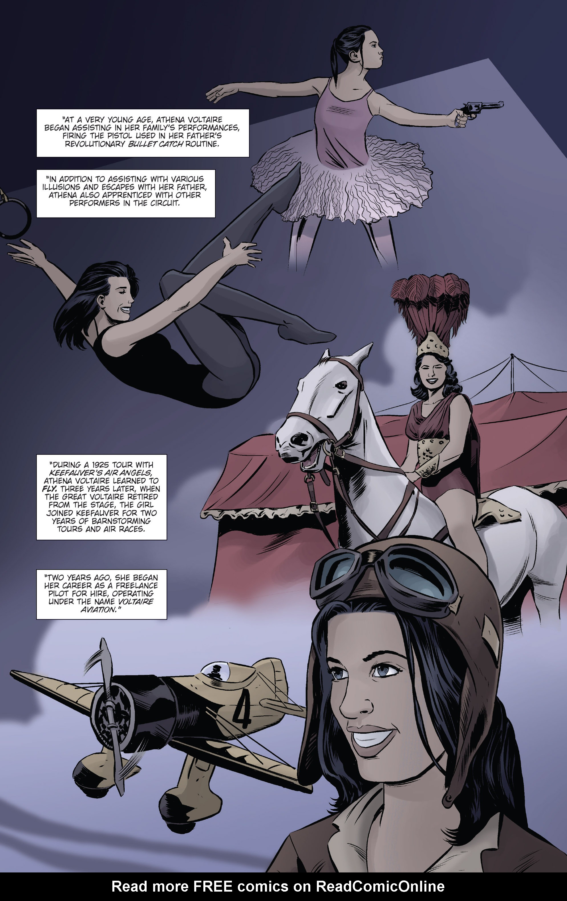 Read online Athena Voltaire and the Volcano Goddess comic -  Issue #2 - 16