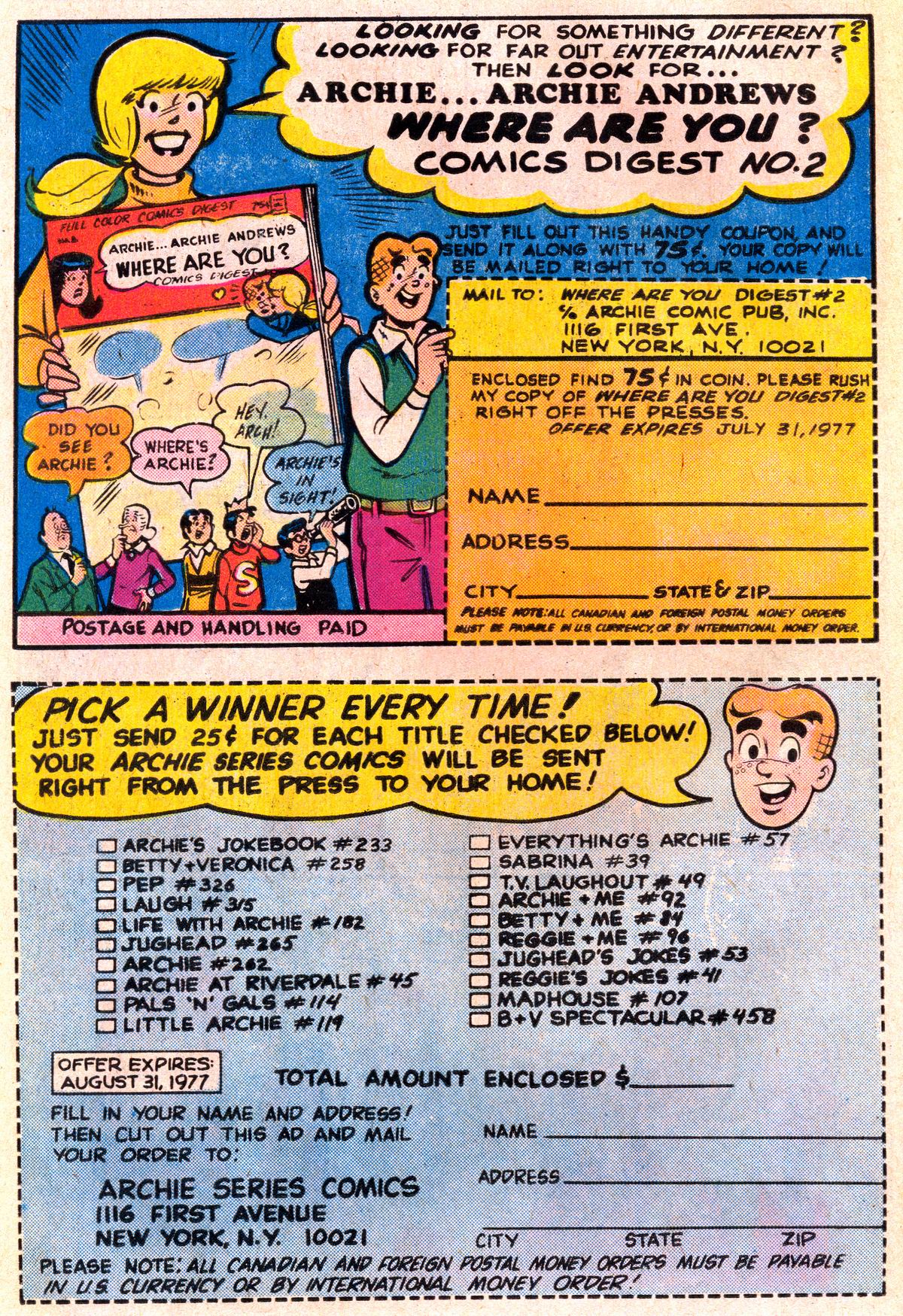 Read online Life With Archie (1958) comic -  Issue #181 - 14