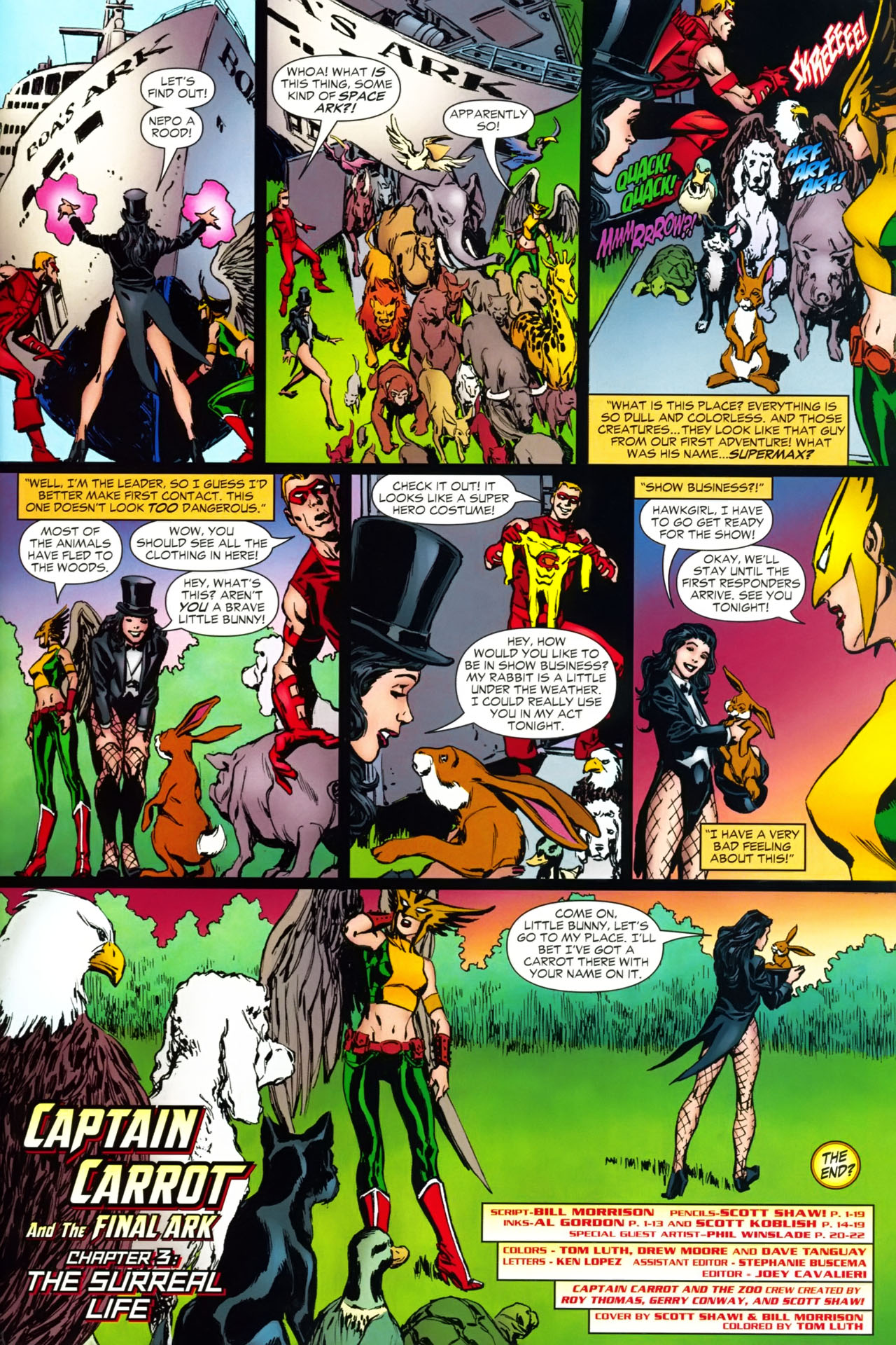 Read online Captain Carrot and the Final Ark comic -  Issue #3 - 23