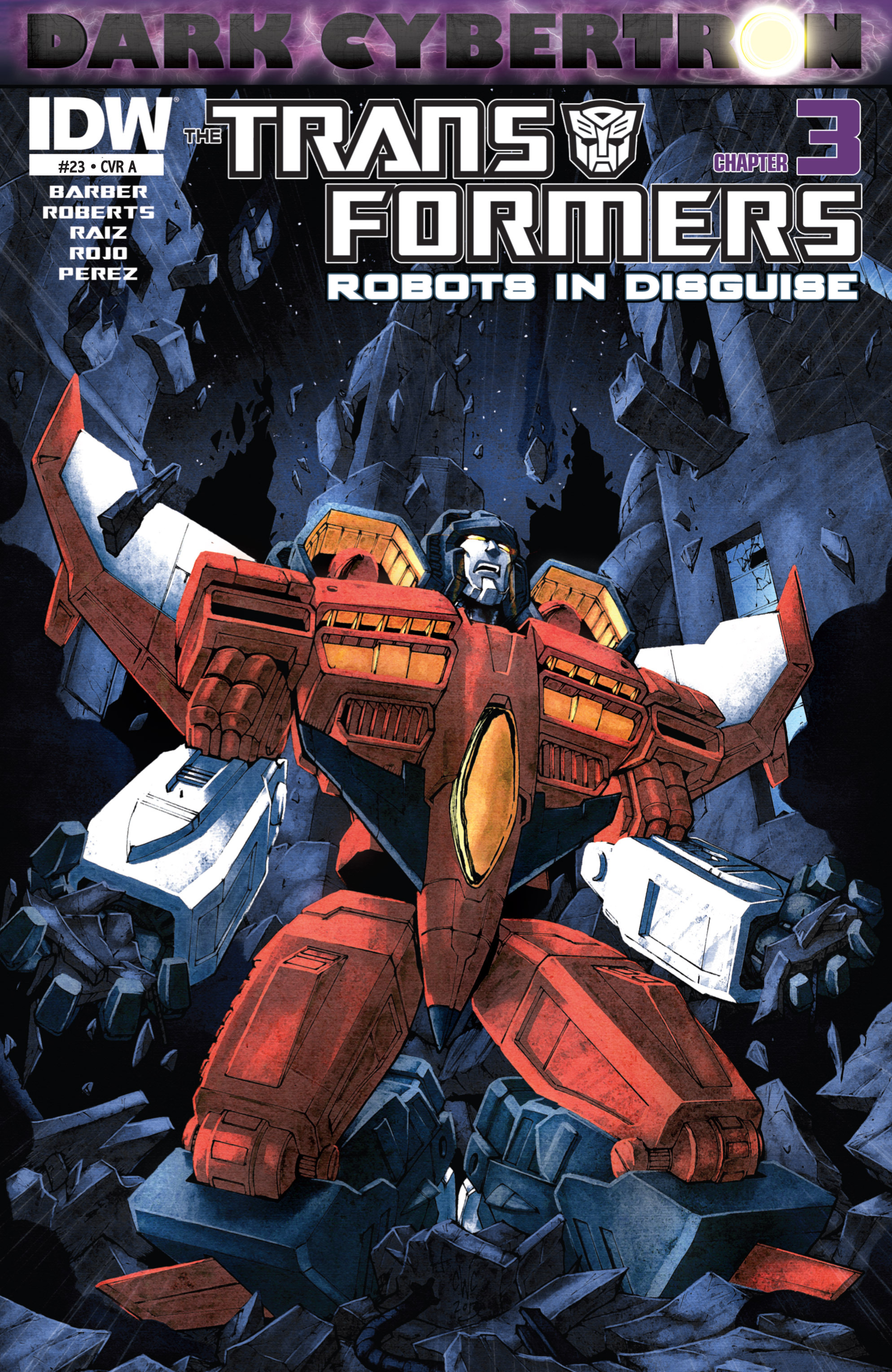 Read online Transformers: Robots In Disguise (2012) comic -  Issue #23 - 1