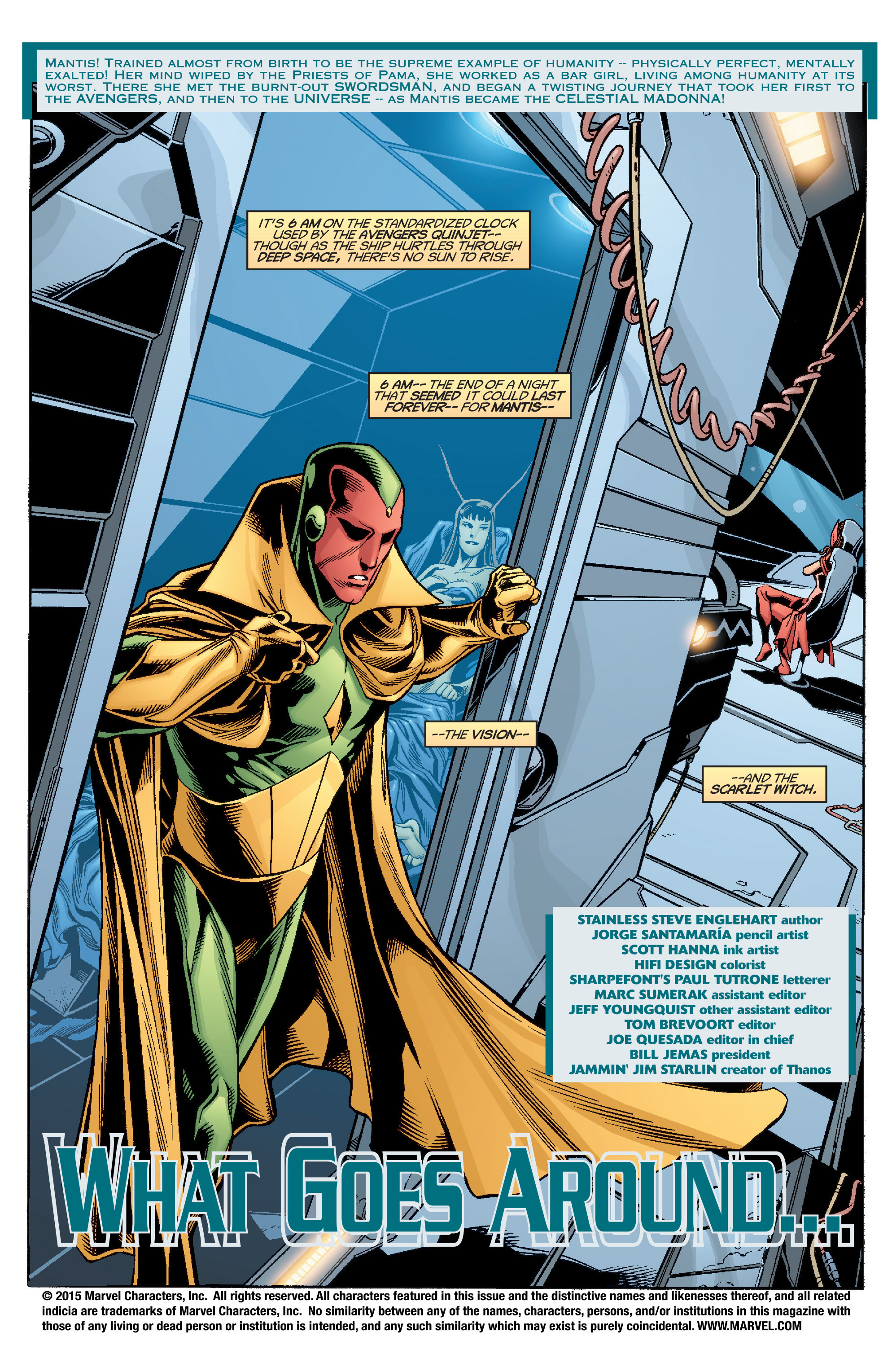 Read online Avengers: Celestial Quest comic -  Issue #3 - 2
