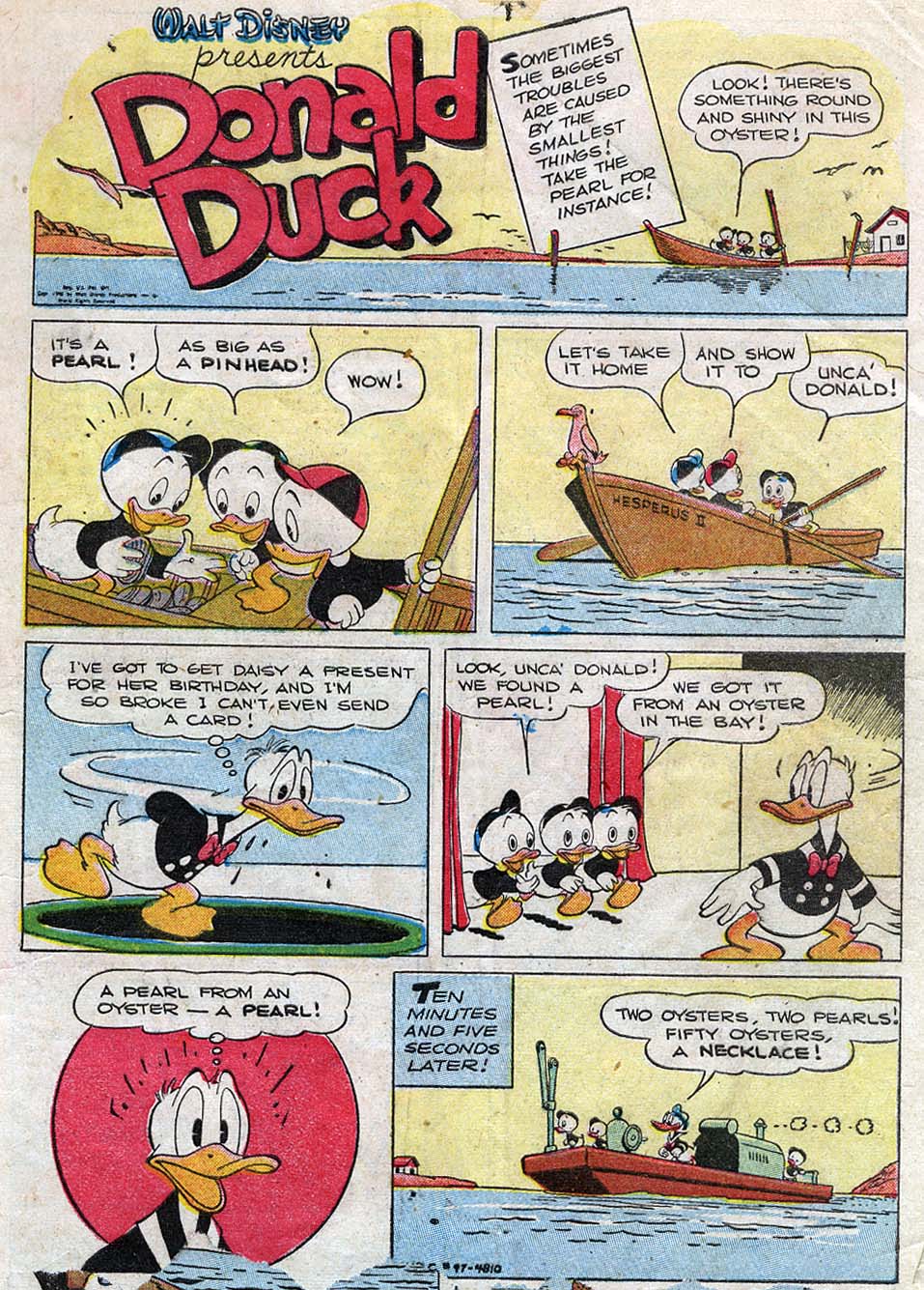 Read online Walt Disney's Comics and Stories comic -  Issue #97 - 3