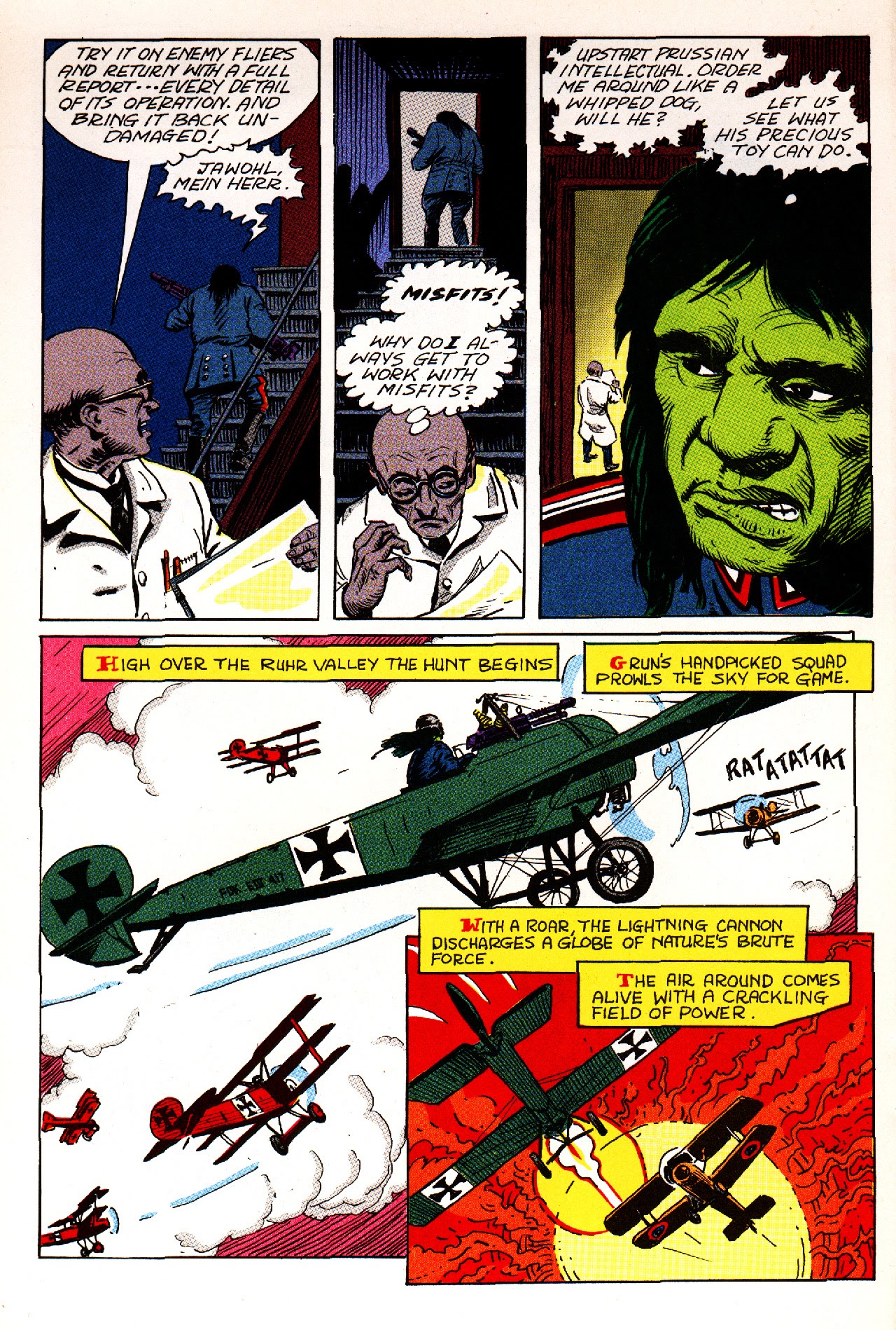 Read online G-8 And His Battle Aces comic -  Issue # Full - 9