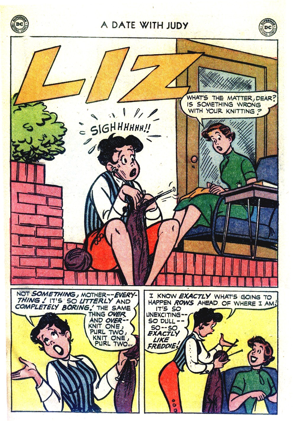 Read online A Date with Judy comic -  Issue #45 - 18