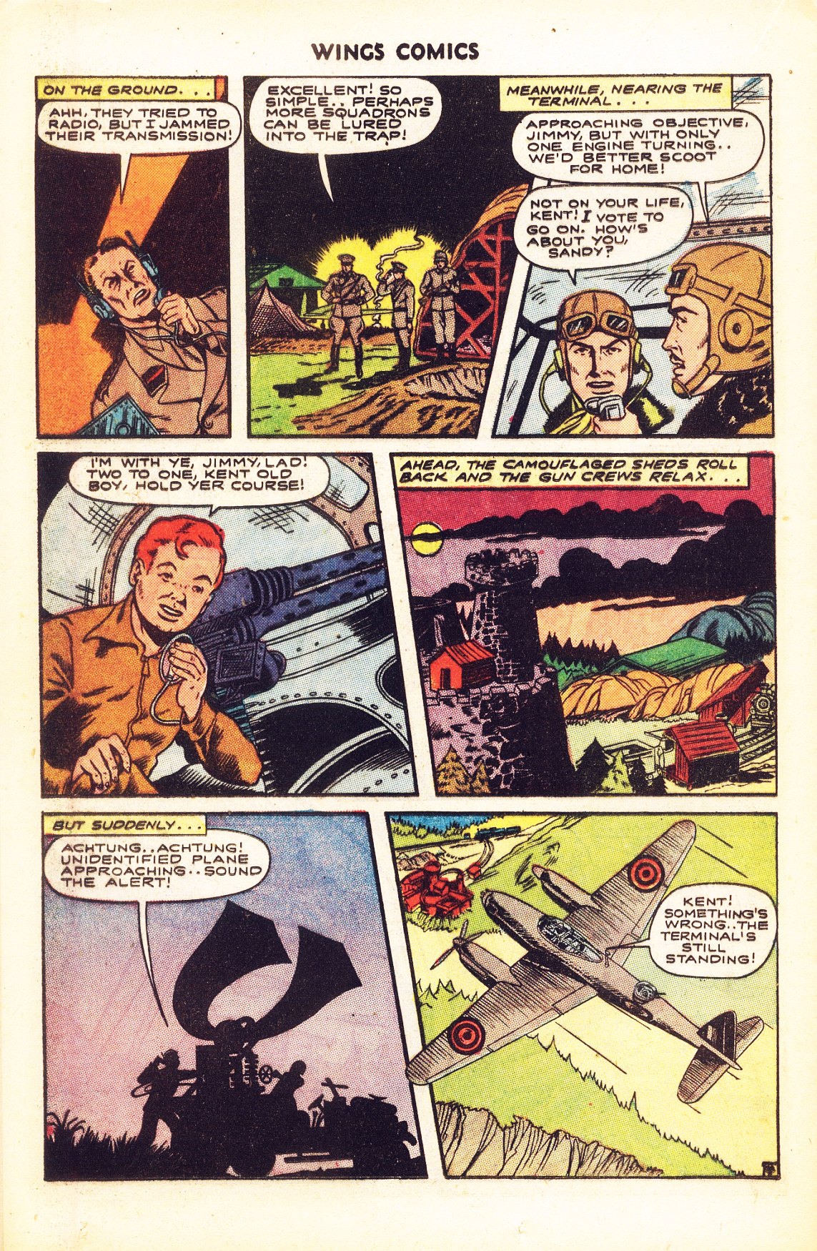 Read online Wings Comics comic -  Issue #50 - 32