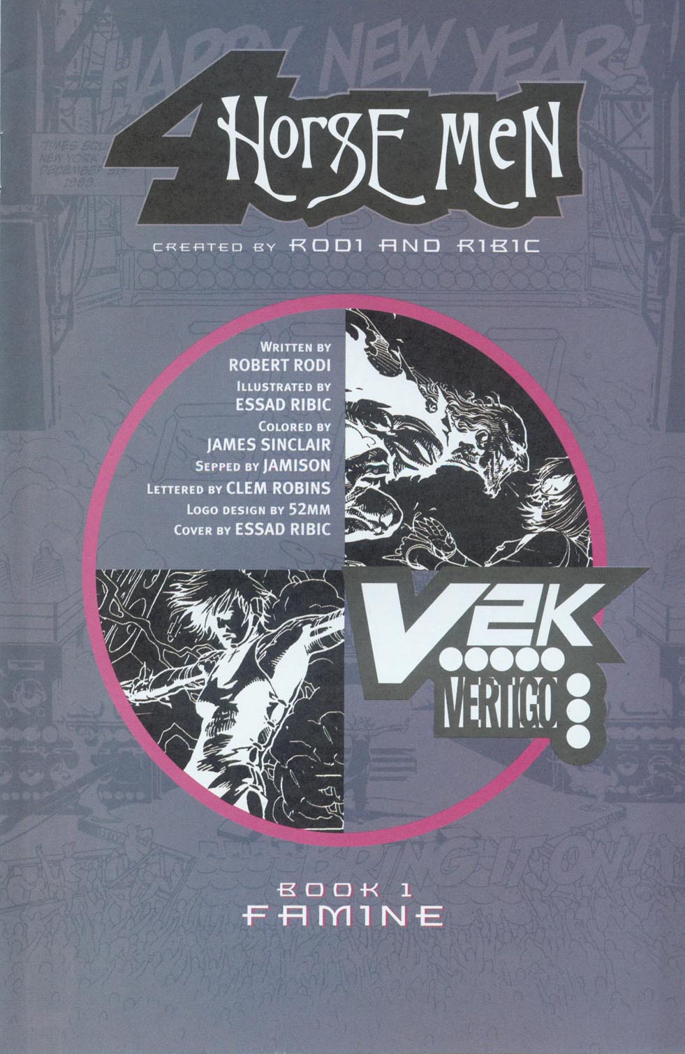 Read online Four Horsemen comic -  Issue #1 - 2