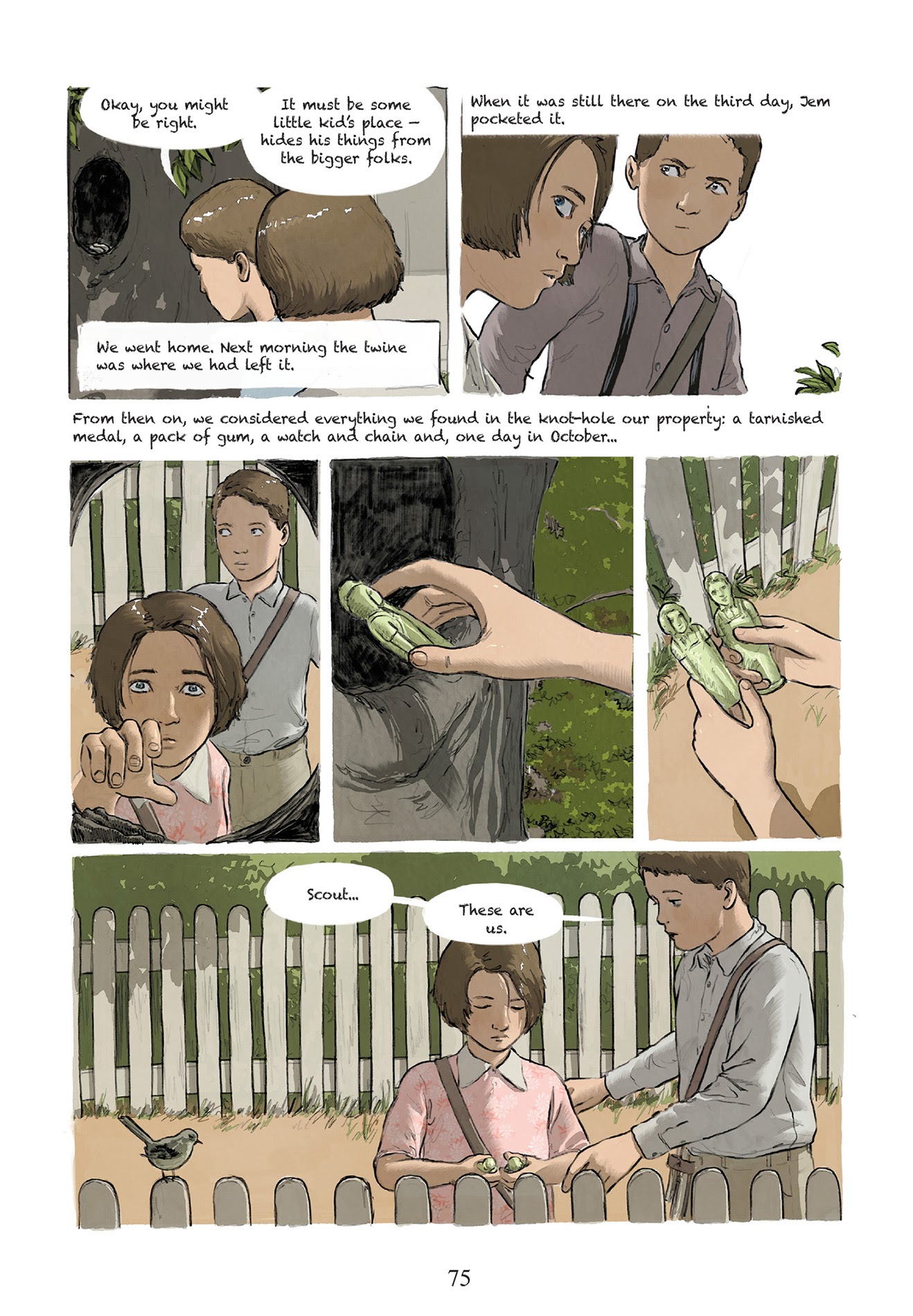 Read online To Kill a Mockingbird: A Graphic Novel comic -  Issue # TPB (Part 1) - 83
