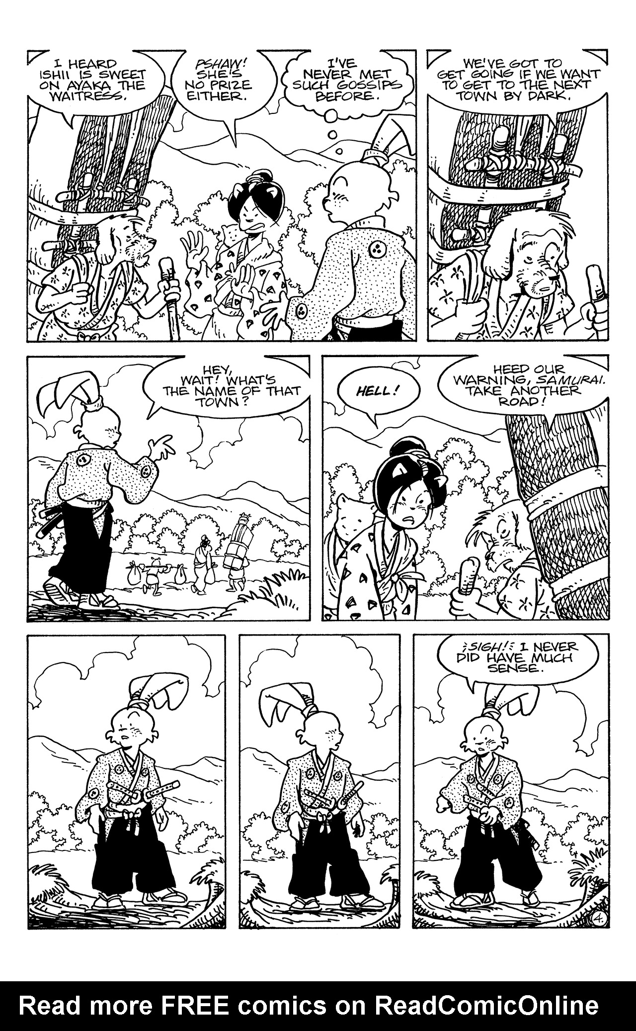 Read online Usagi Yojimbo (1996) comic -  Issue #124 - 6